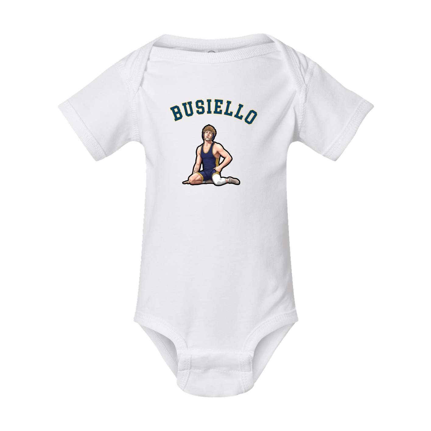 Baby Onesie — Shirsey Arch in White