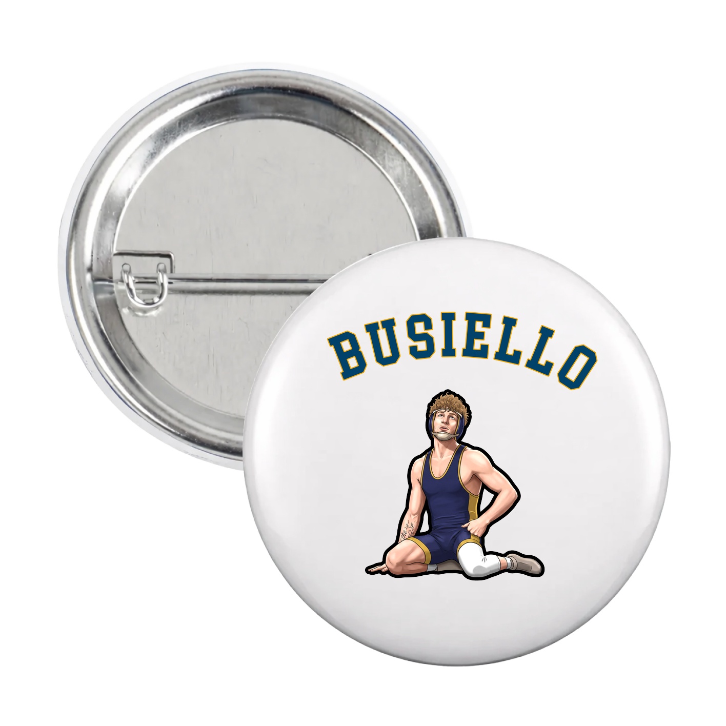 Game Day Button — Shirsey Arch in White