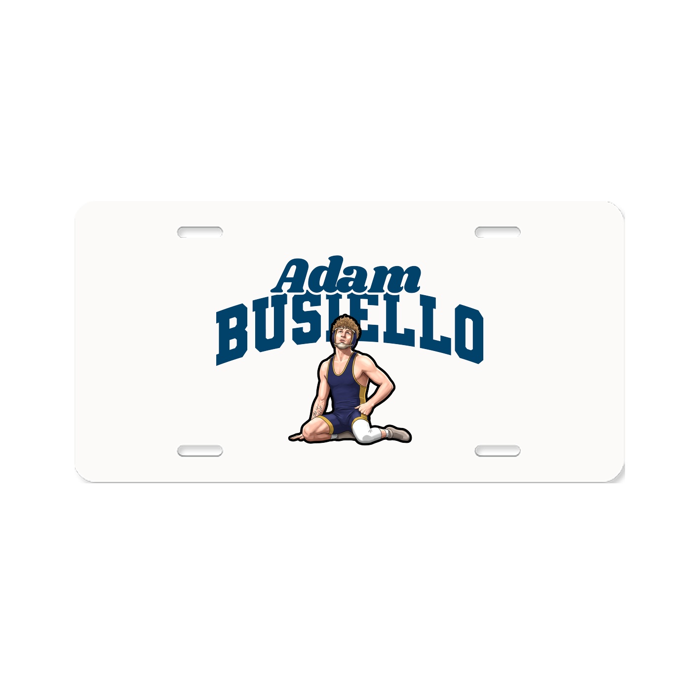 License Plate — Signature Arch in Classic
