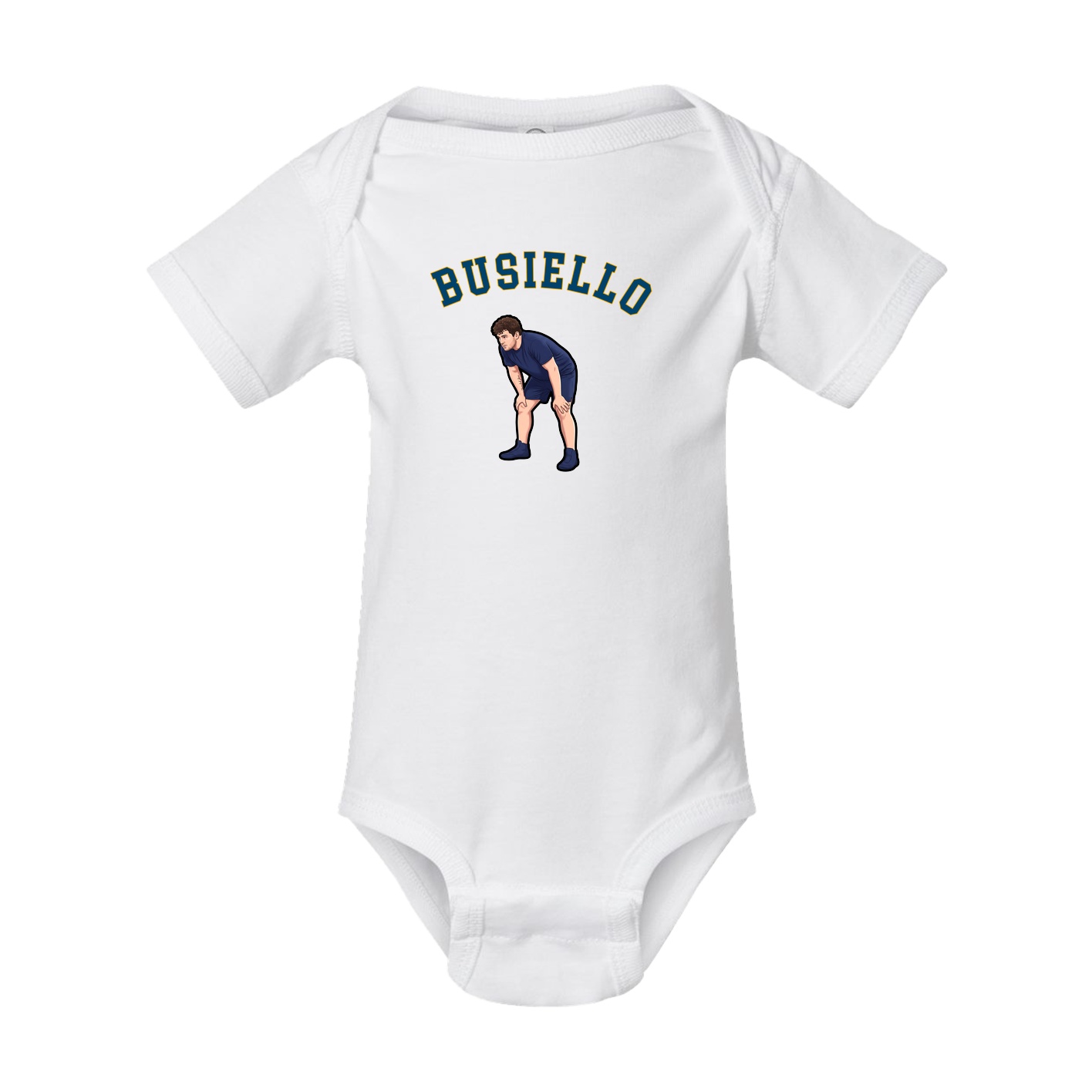 Baby Onesie — Shirsey Arch in White