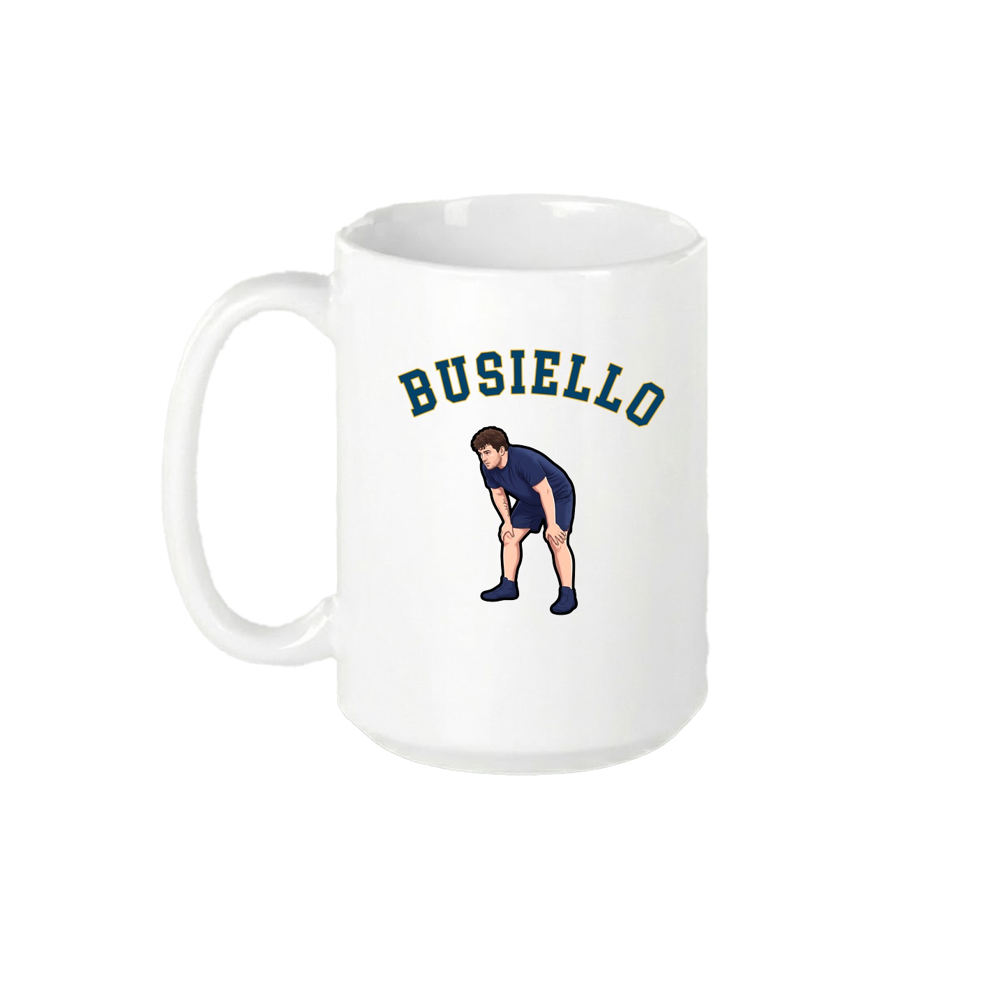 15oz Coffee Mug — Shirsey Arch in White