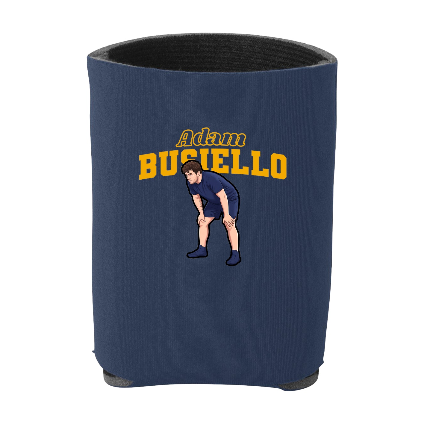 Can Holder — Name Arch in Navy
