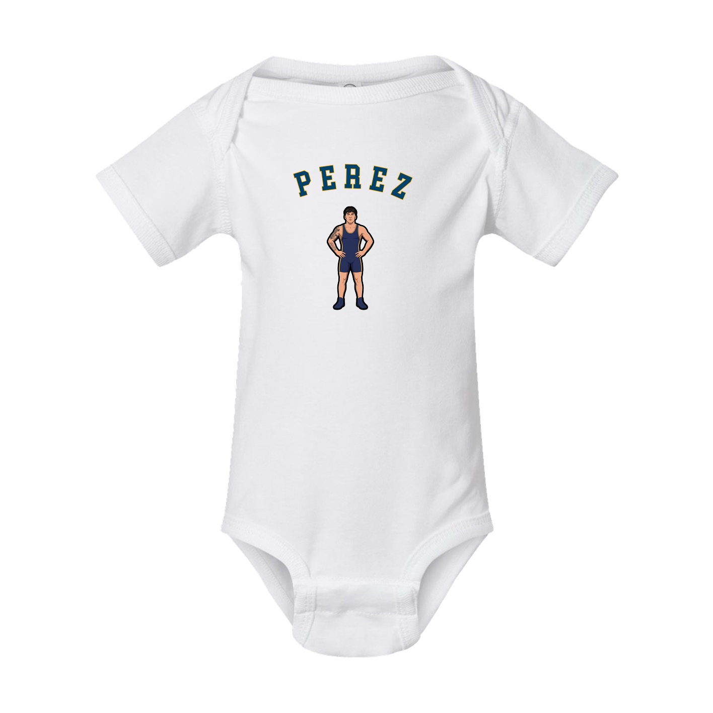 Baby Onesie — Shirsey Arch in White