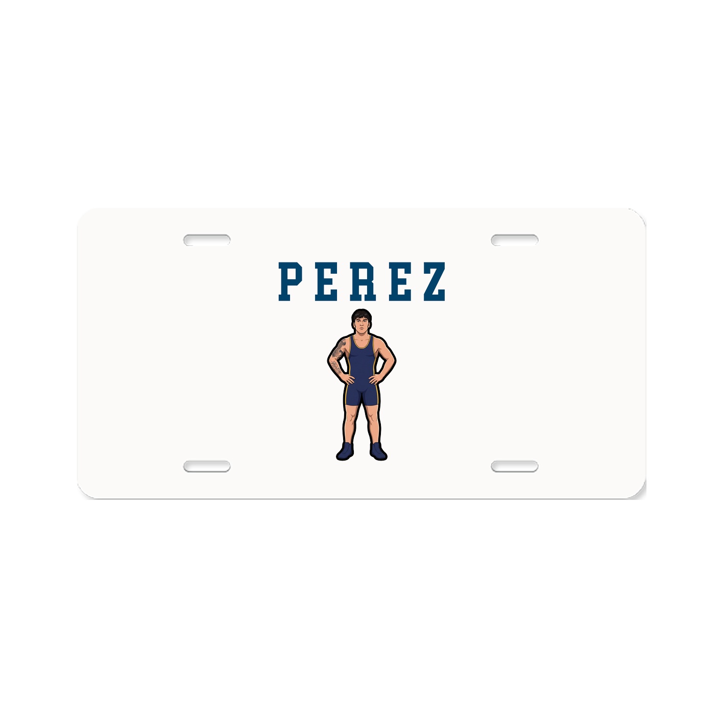 License Plate — Shirsey in Classic