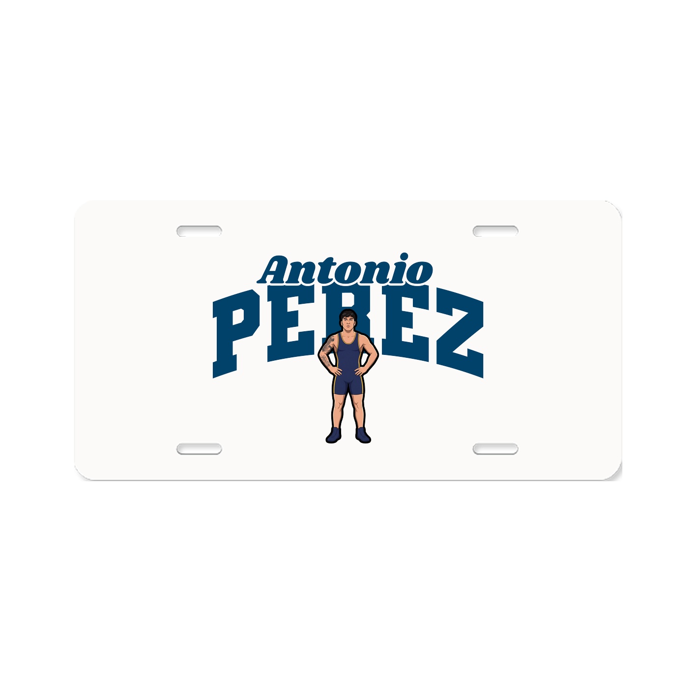 License Plate — Signature Arch in Classic