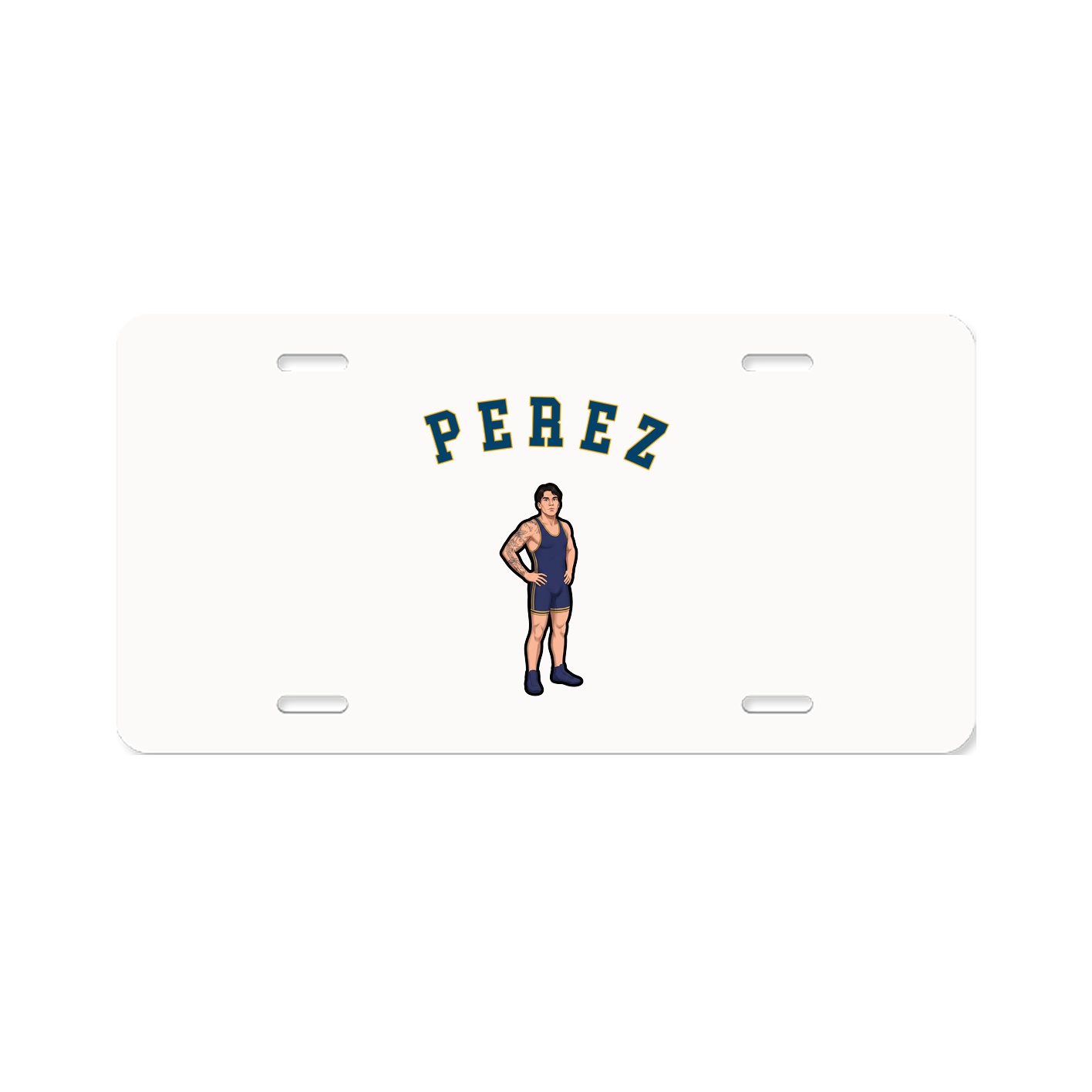 License Plate — Shirsey Arch in Classic