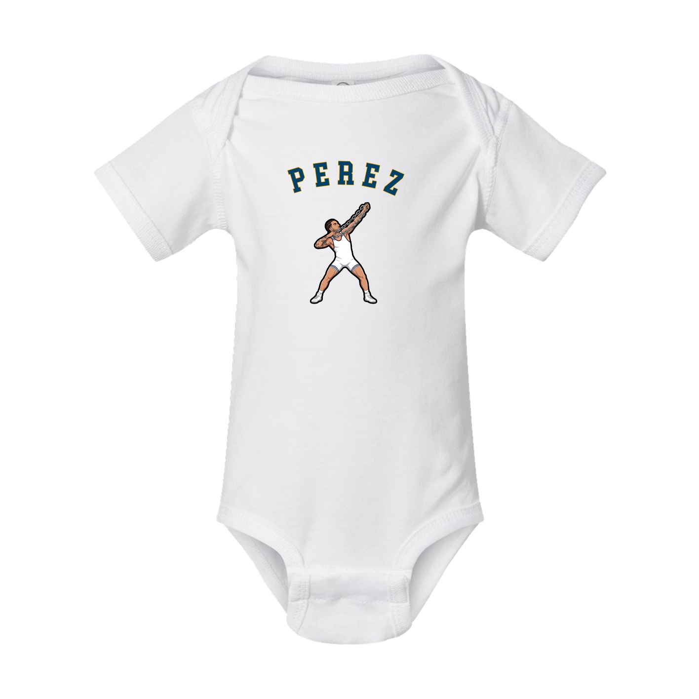 Baby Onesie — Shirsey Arch in White