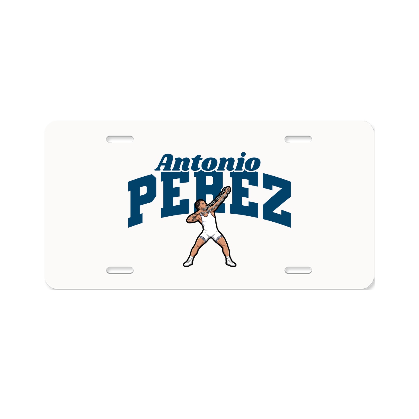 License Plate — Signature Arch in Classic