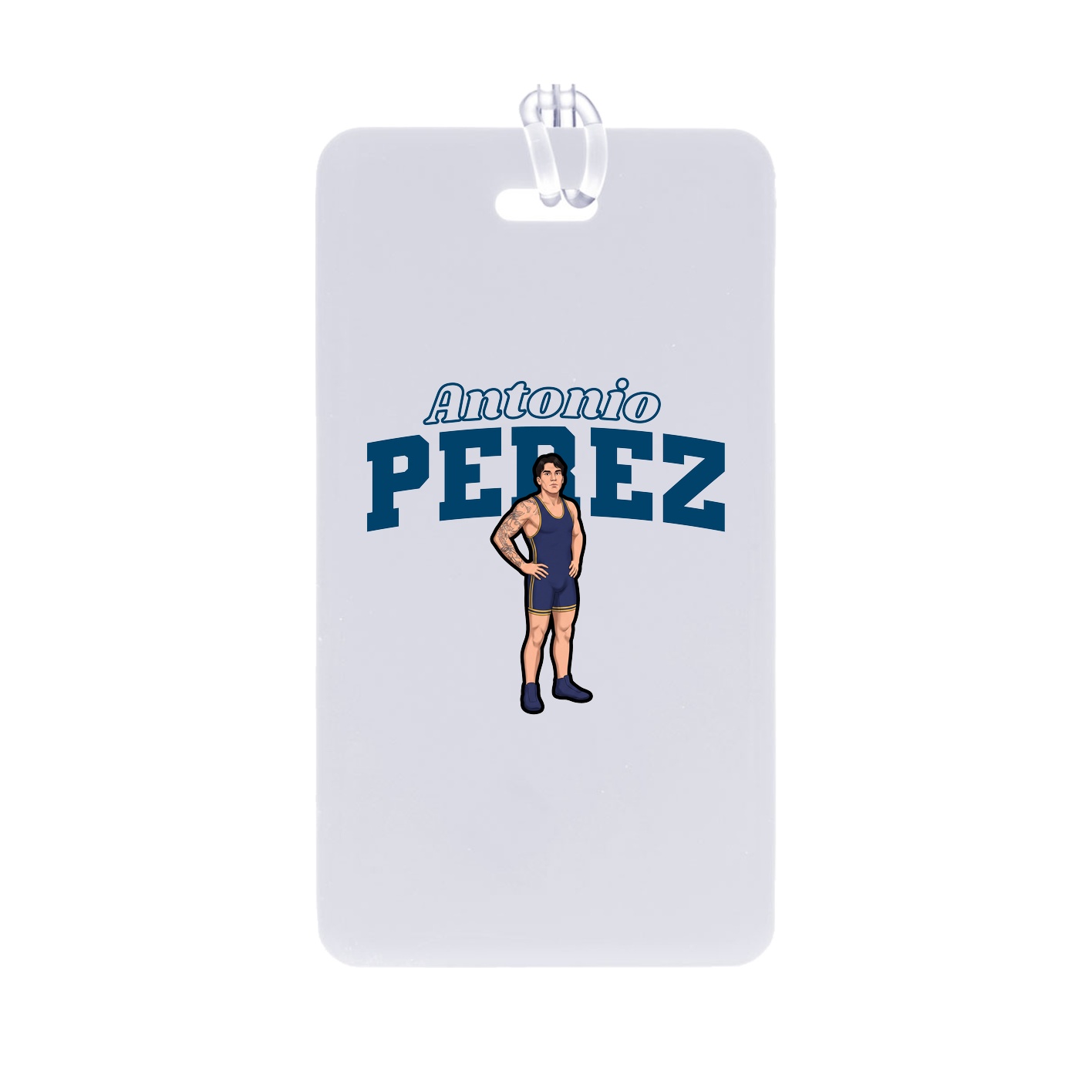 Bag Tag — Name Arch in Classic