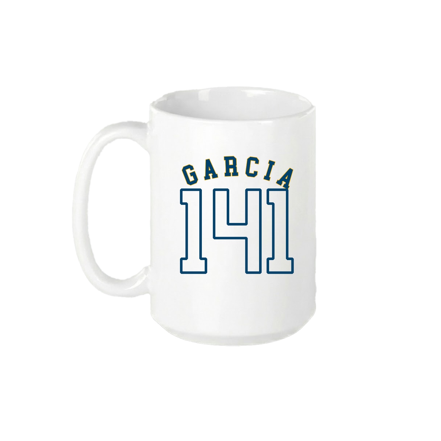 15oz Coffee Mug — Shirsey Arch in White