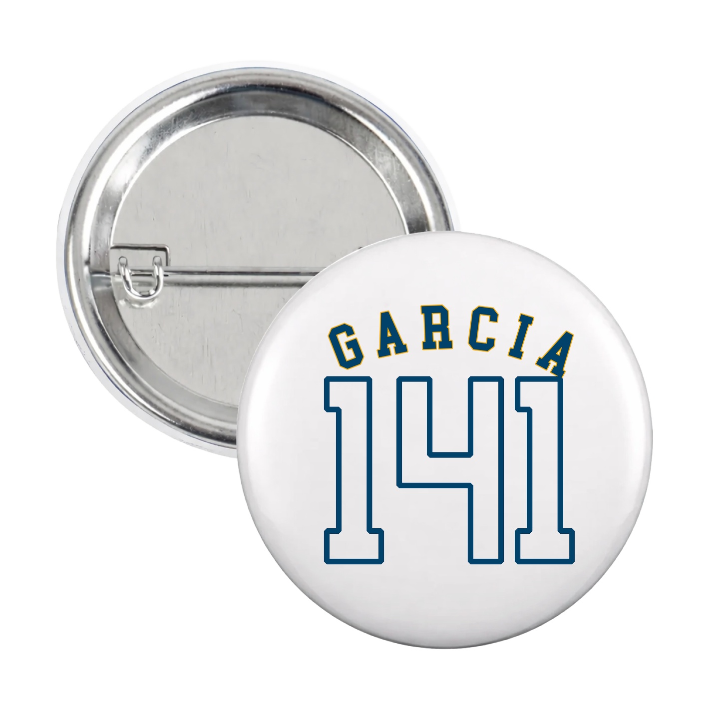 Game Day Button — Shirsey Arch in White