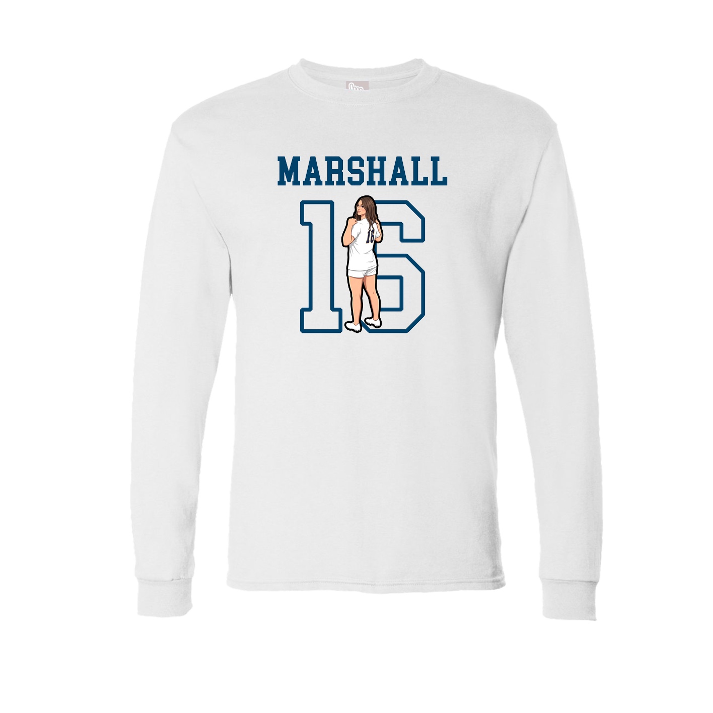 Long Sleeve Tee — Shirsey in White