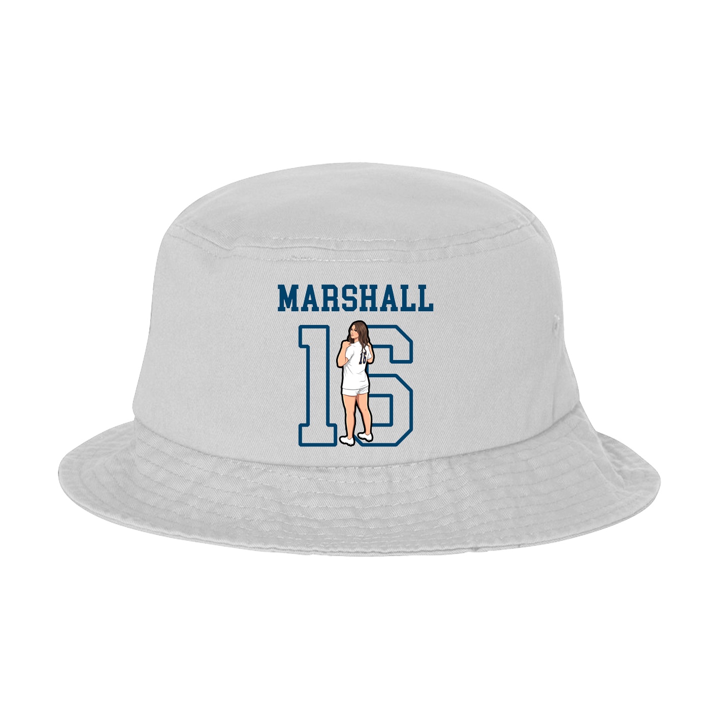 Bucket Cap — Shirsey in White