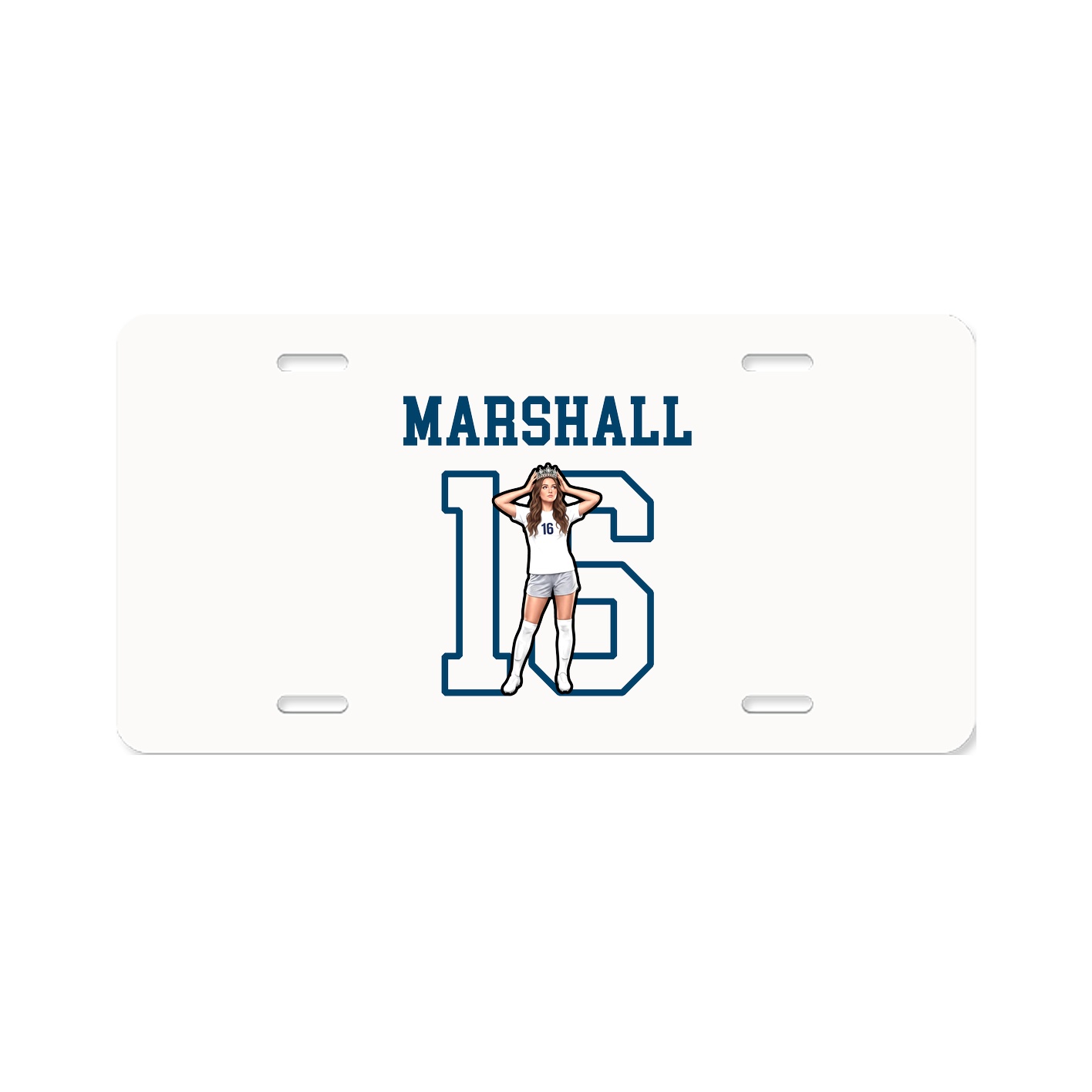 License Plate — Shirsey in Classic