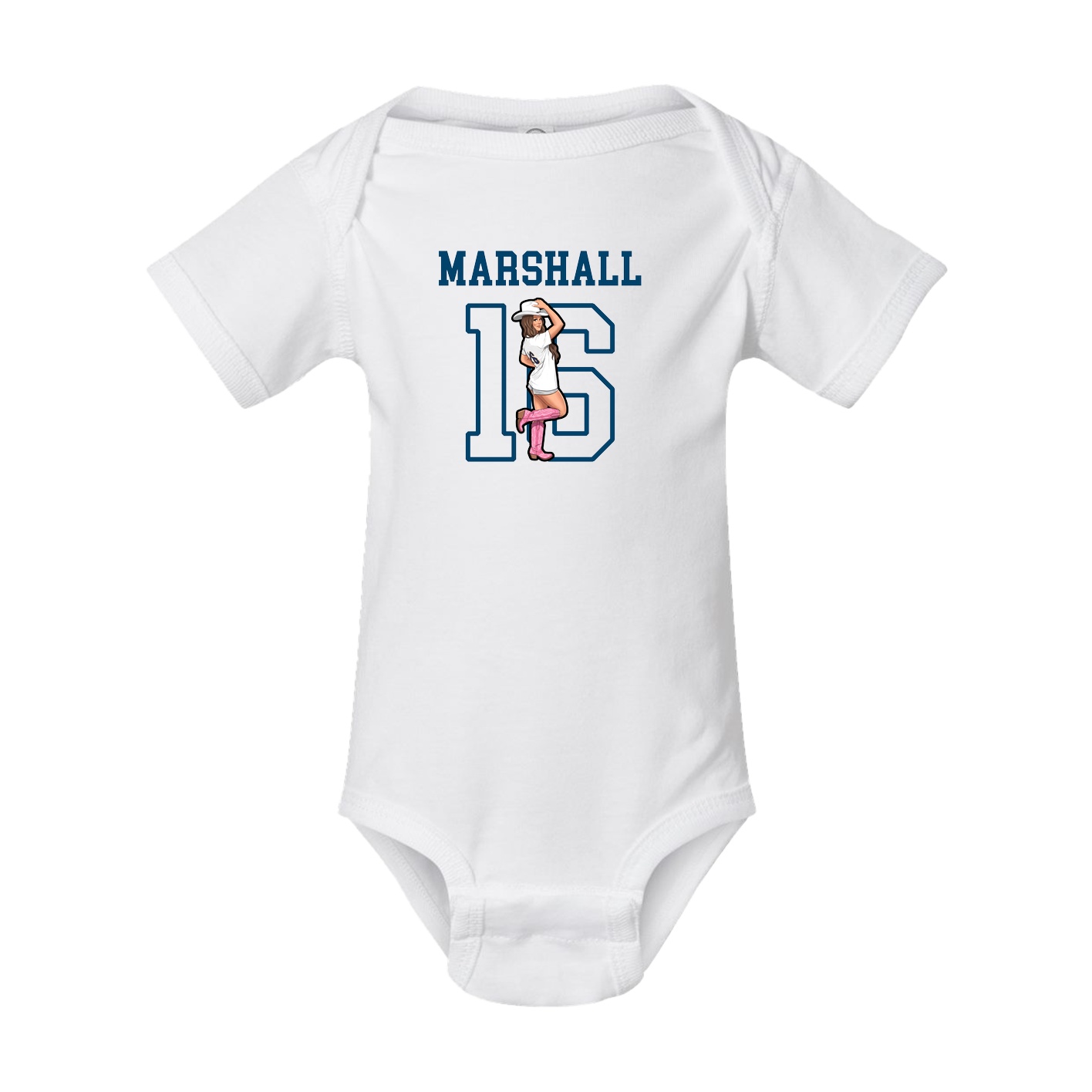 Baby Onesie — Shirsey in White
