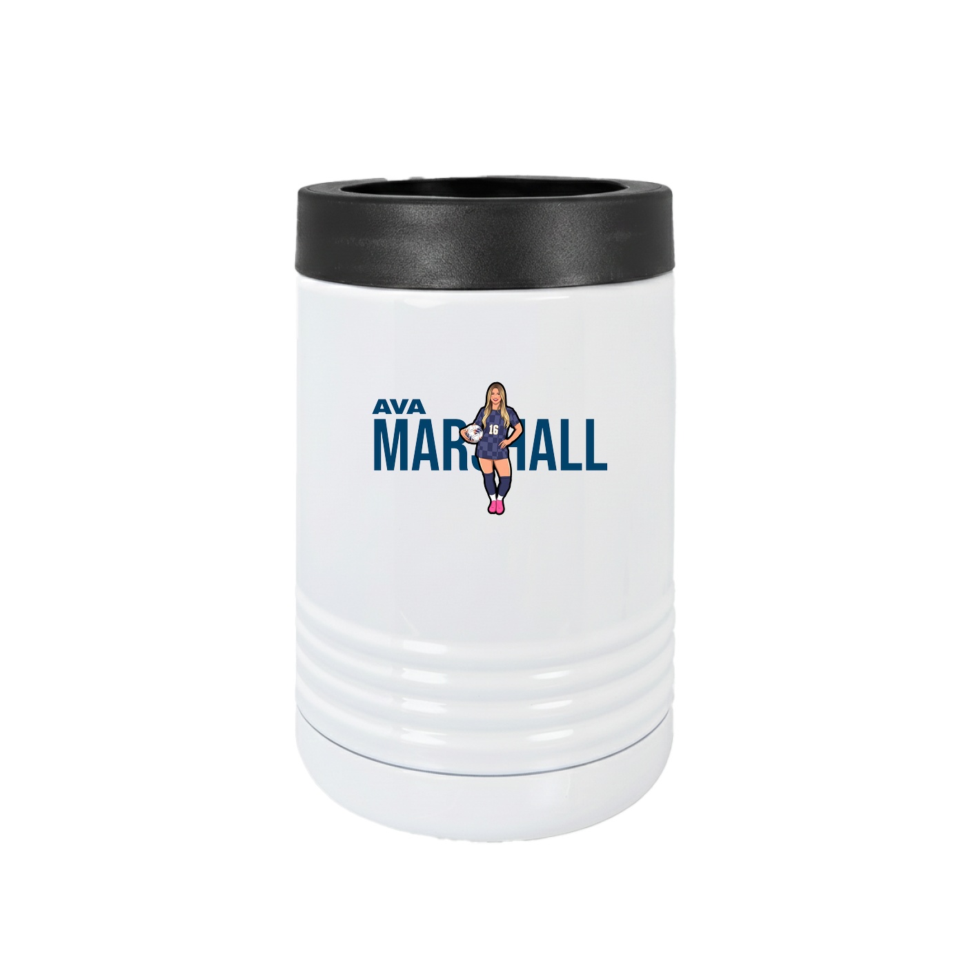Beverage Holder — Player Name in White