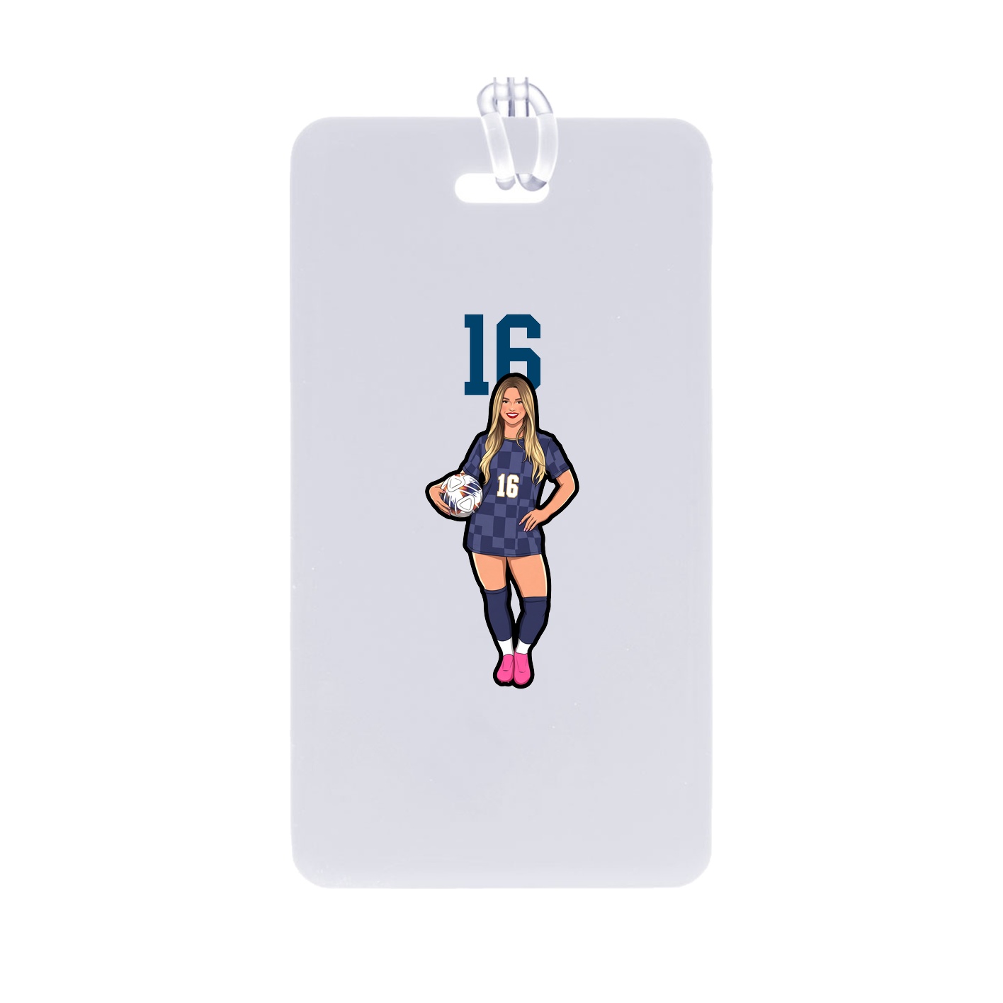 Bag Tag — Number Top in Classic