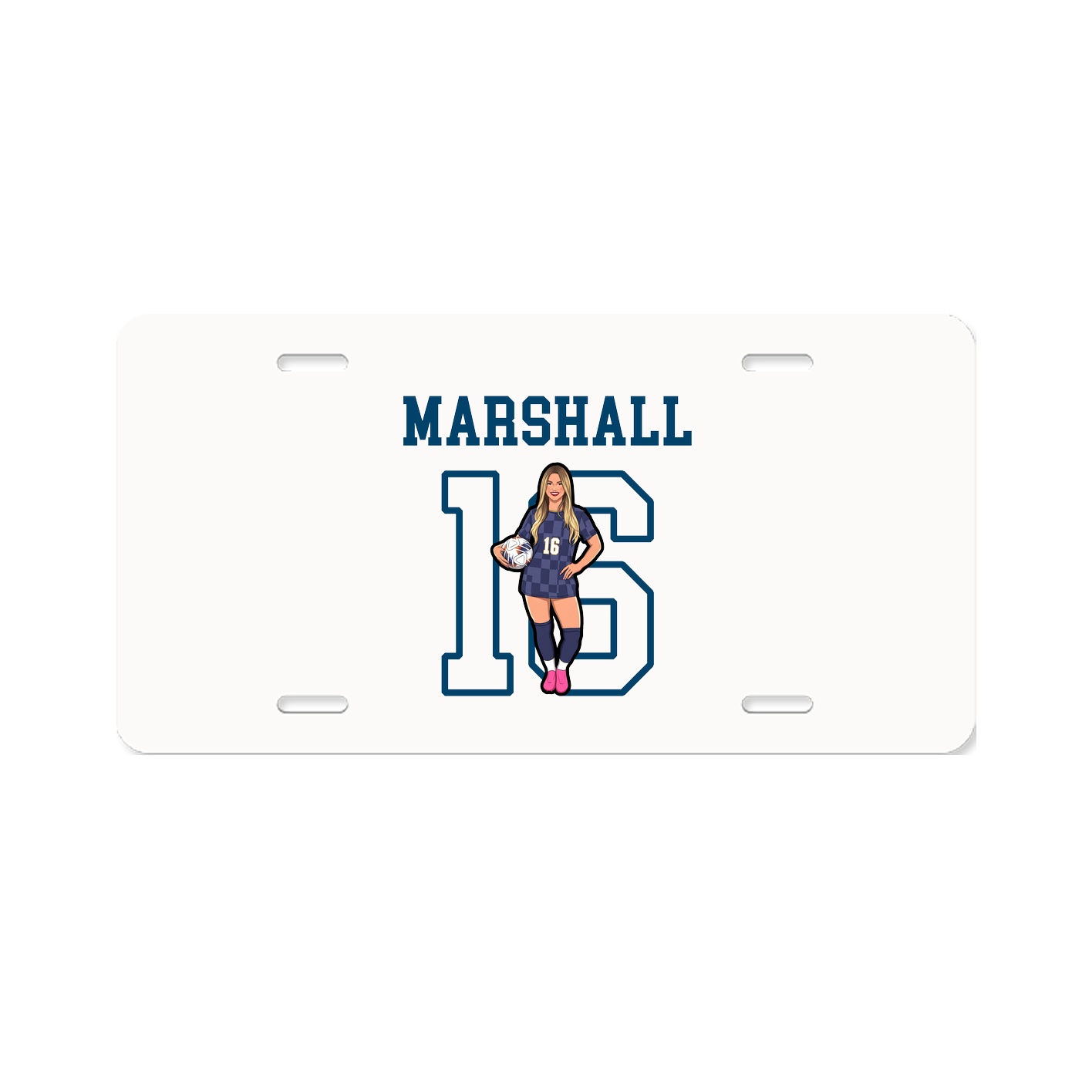 License Plate — Shirsey in Classic