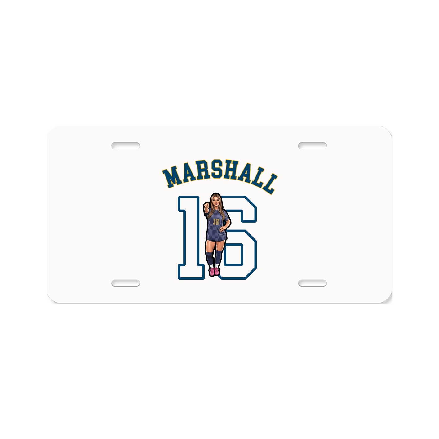 License Plate — Shirsey Arch in Classic