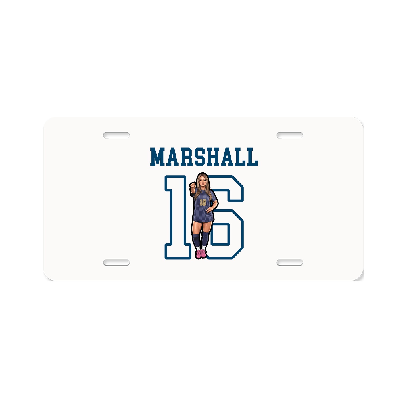 License Plate — Shirsey in Classic