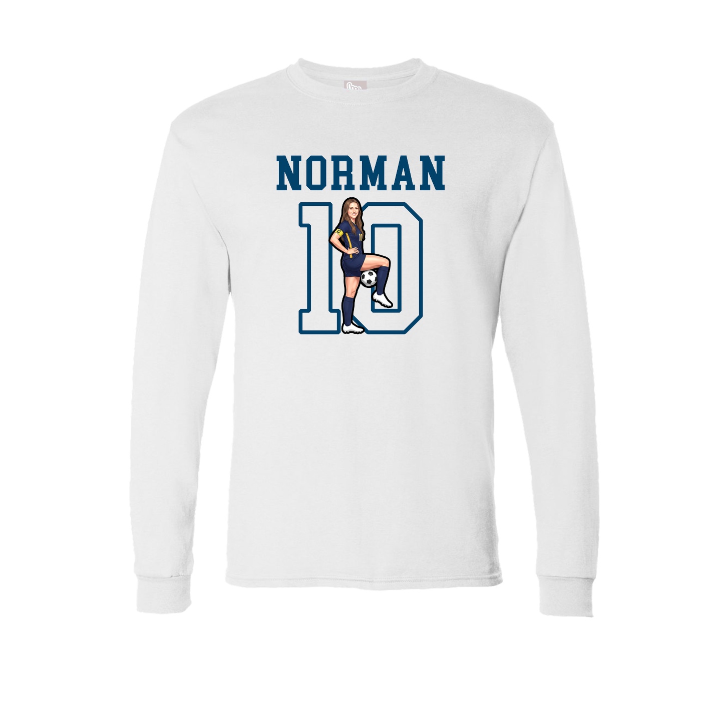 Long Sleeve Tee — Shirsey in White