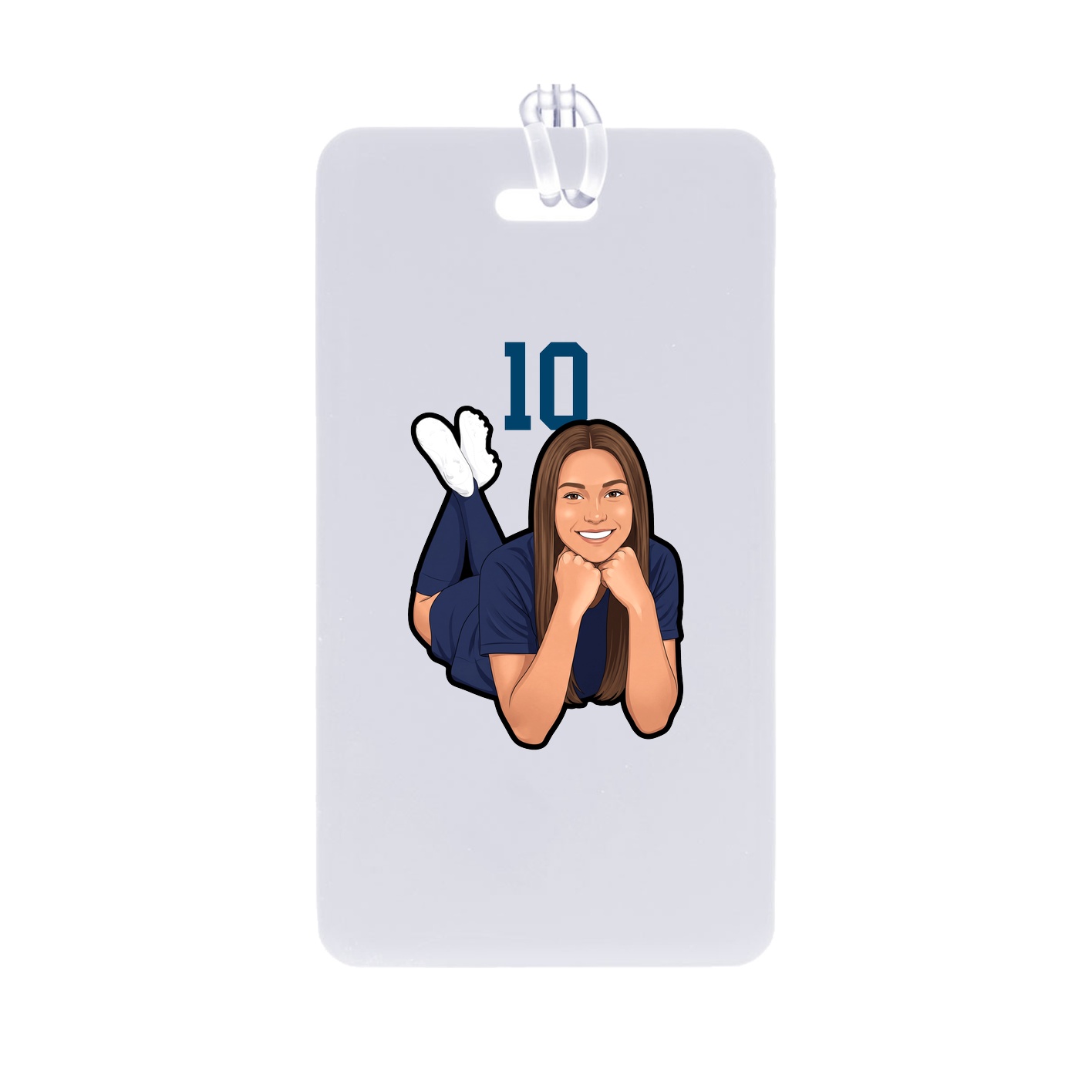Bag Tag — Number Top in Classic