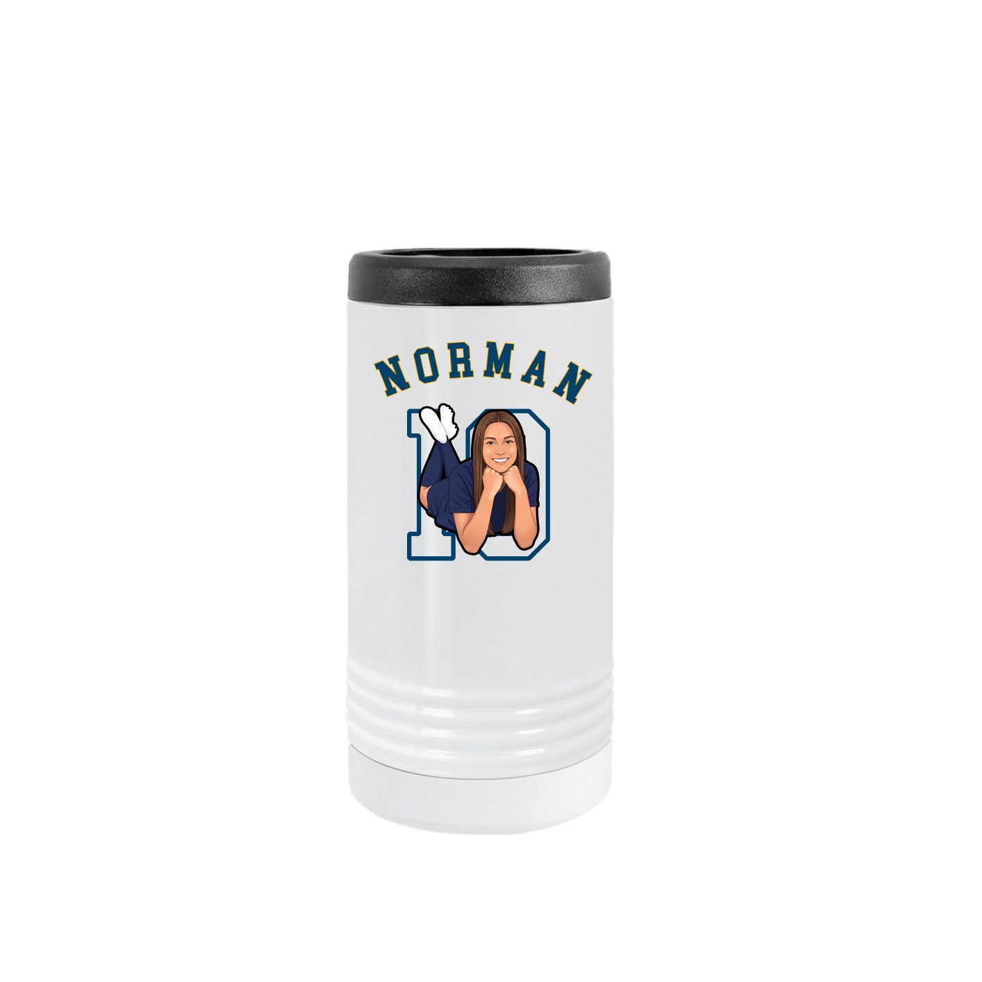 Slim Beverage Holder — Shirsey Arch in White