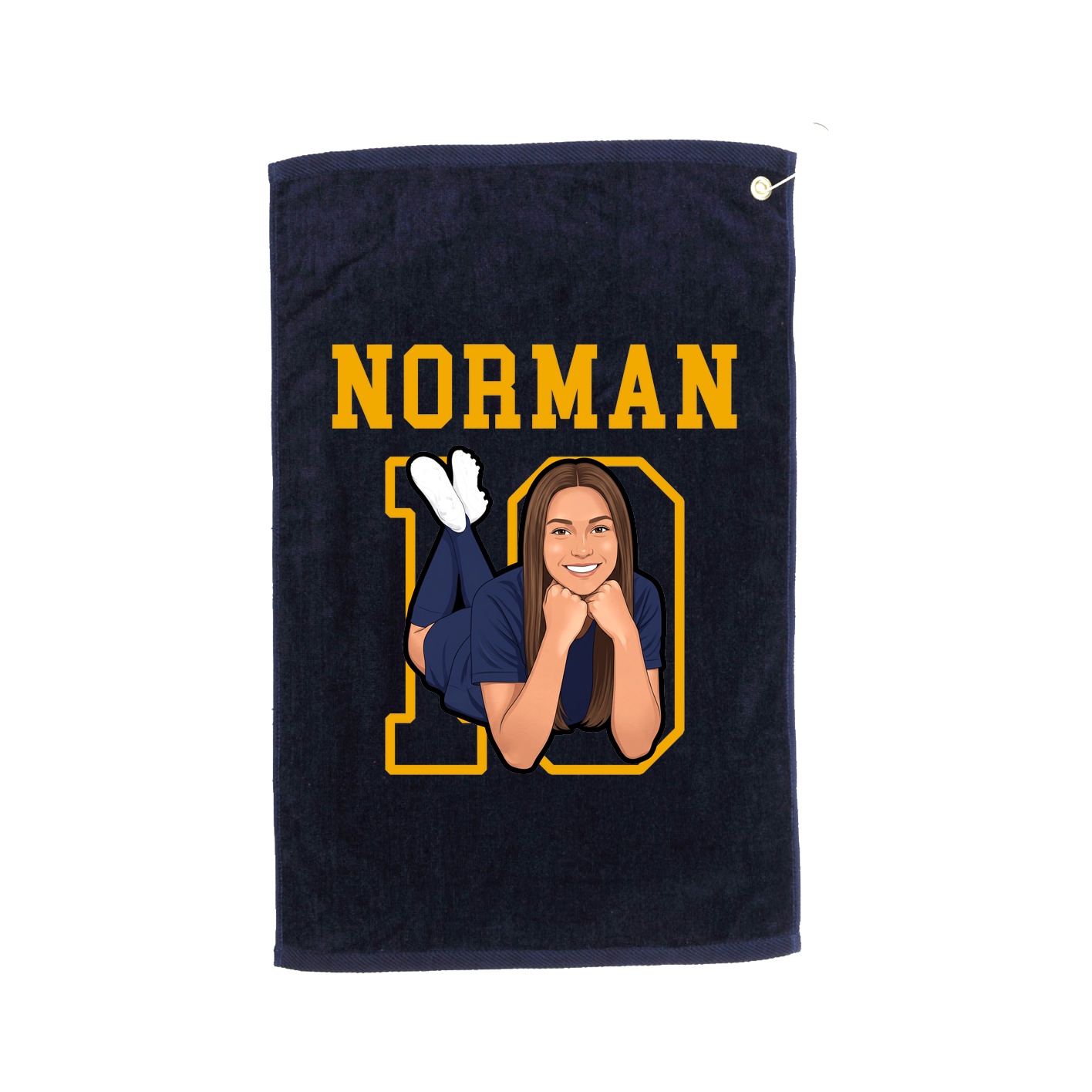 Golf Towel — Shirsey in Navy