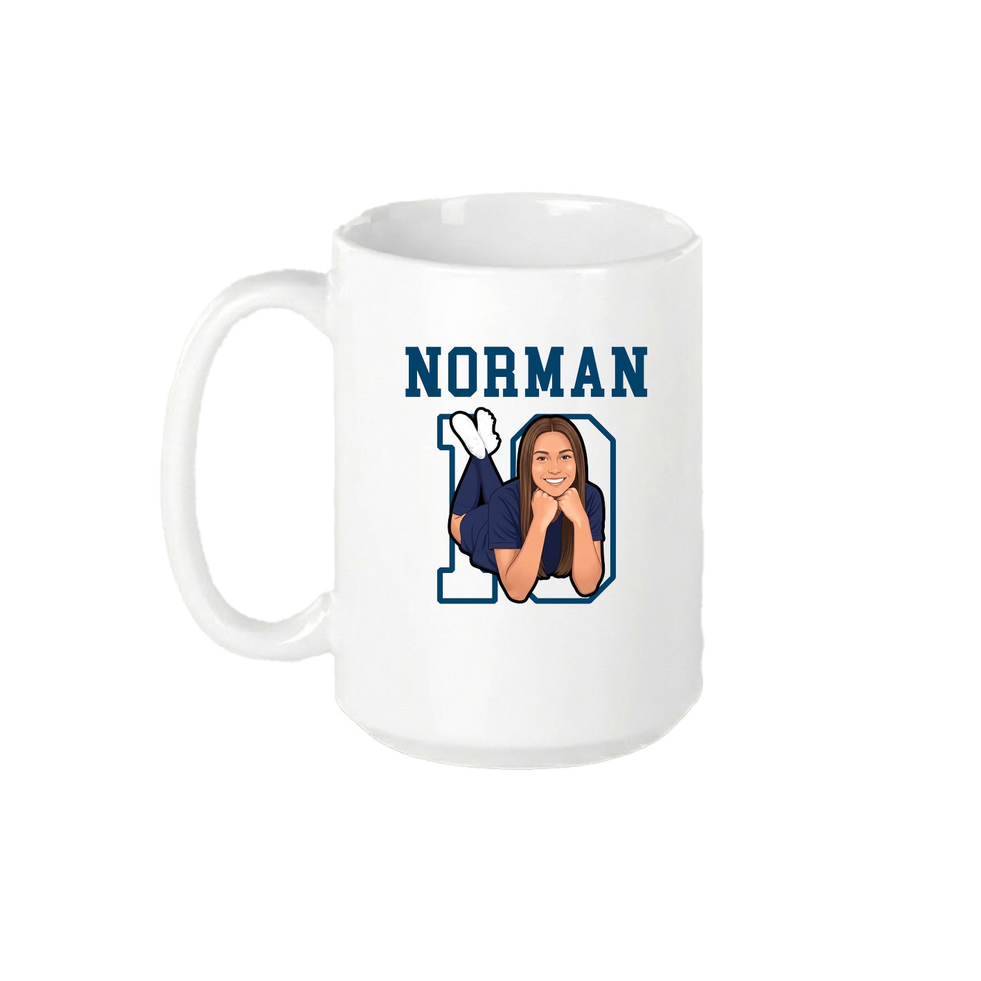15oz Coffee Mug — Shirsey in White