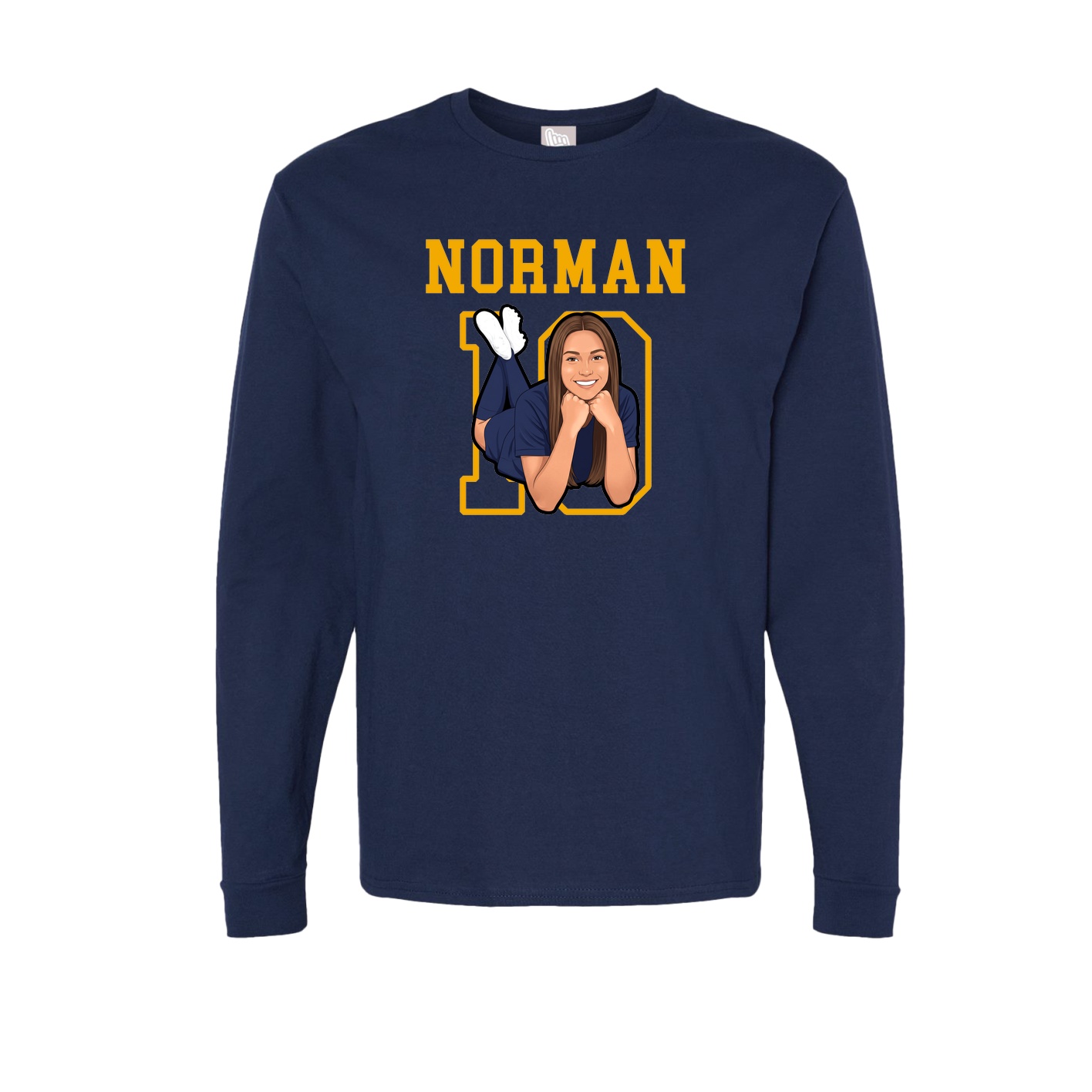 Long Sleeve Tee — Shirsey in Navy