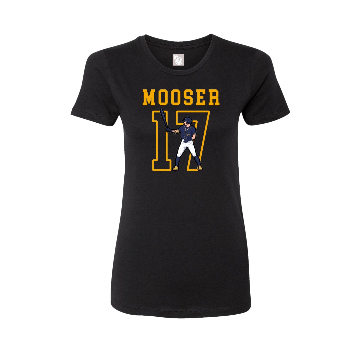 Fitted Women's Tee — Shirsey in Black