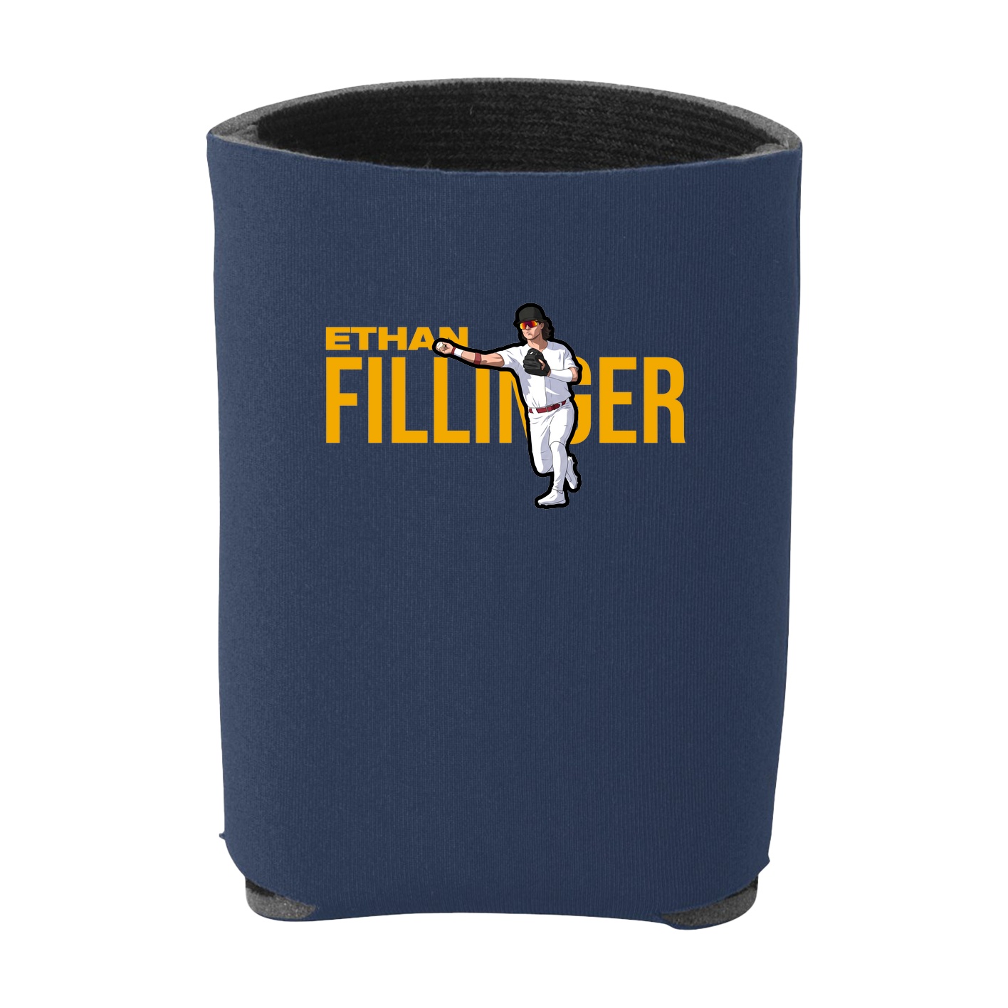 Can Holder — Player Name in Navy