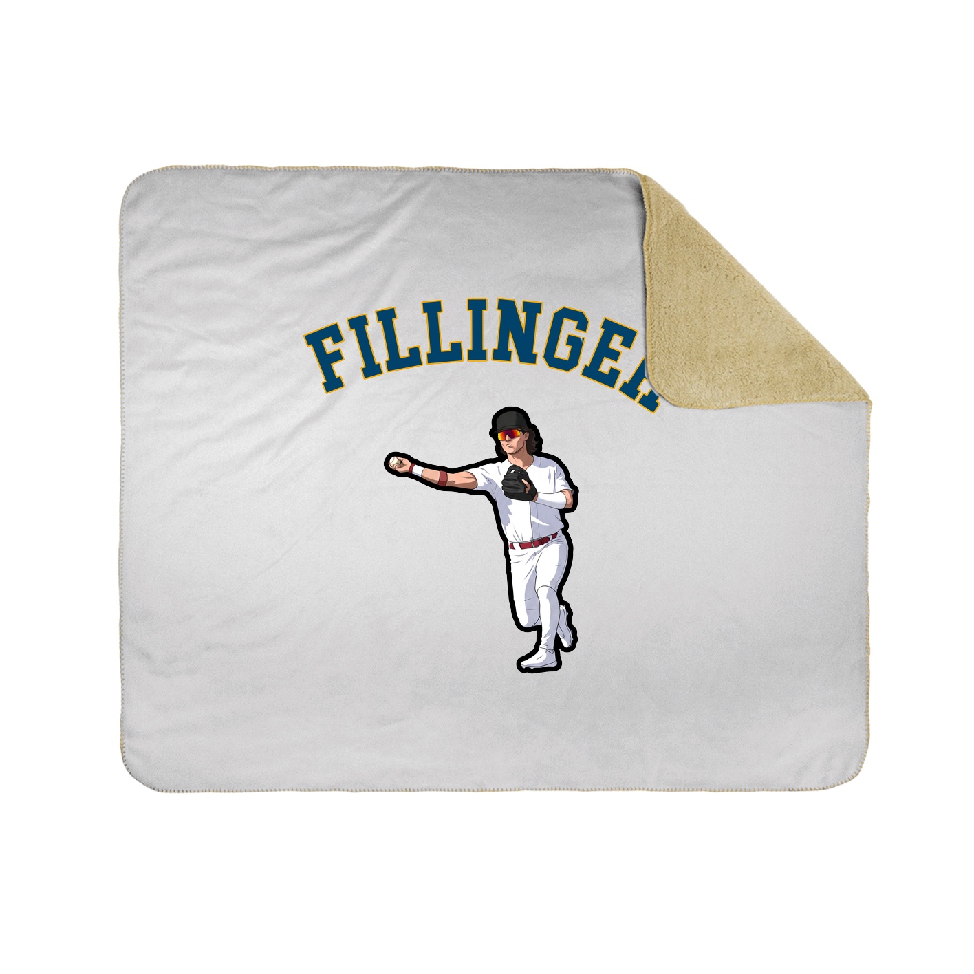 Throw Blanket — Shirsey Arch in White