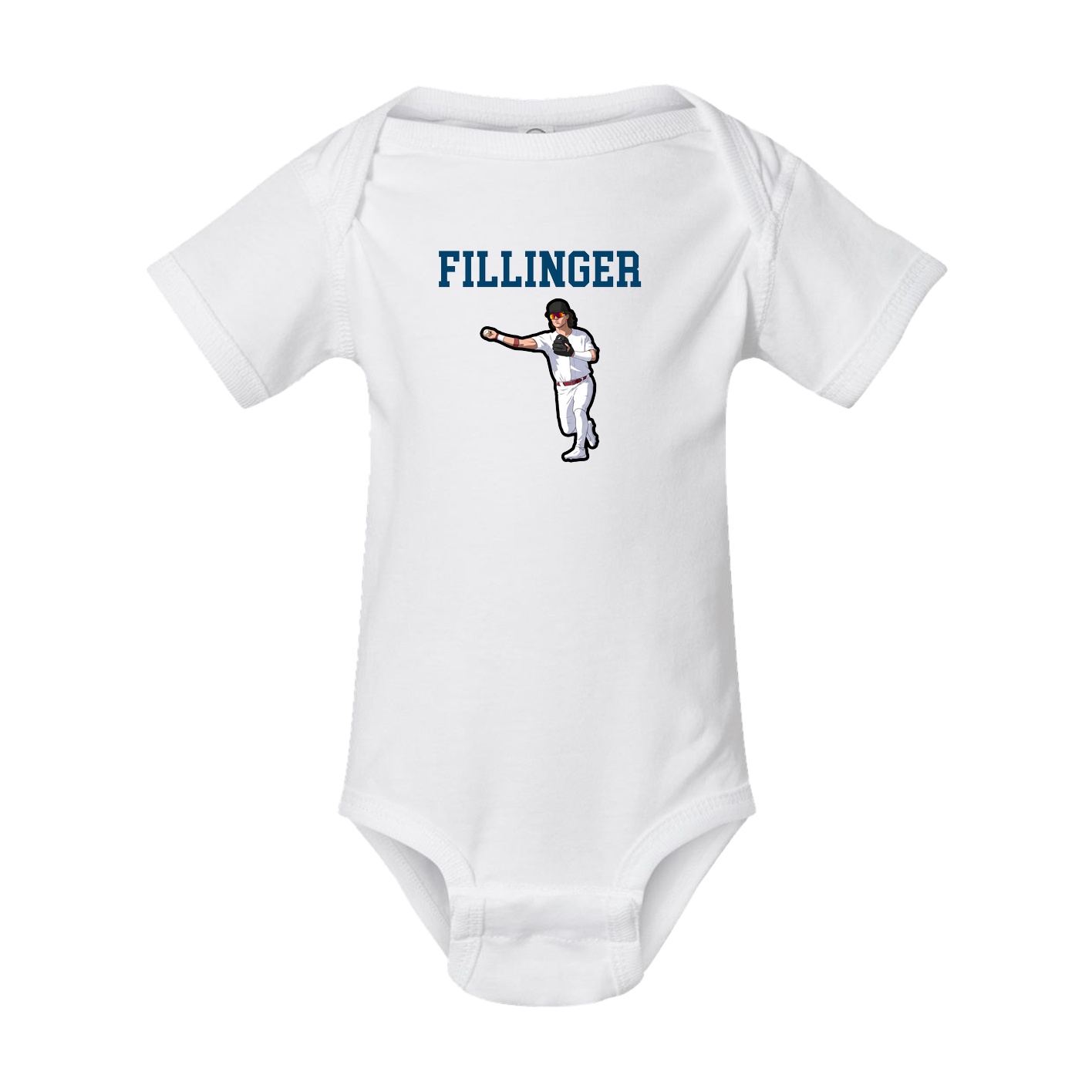 Baby Onesie — Shirsey in White