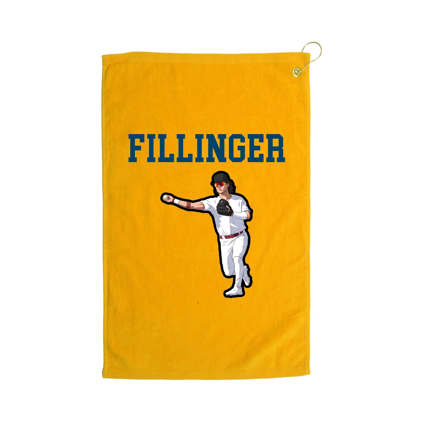 Golf Towel — Shirsey in Gold