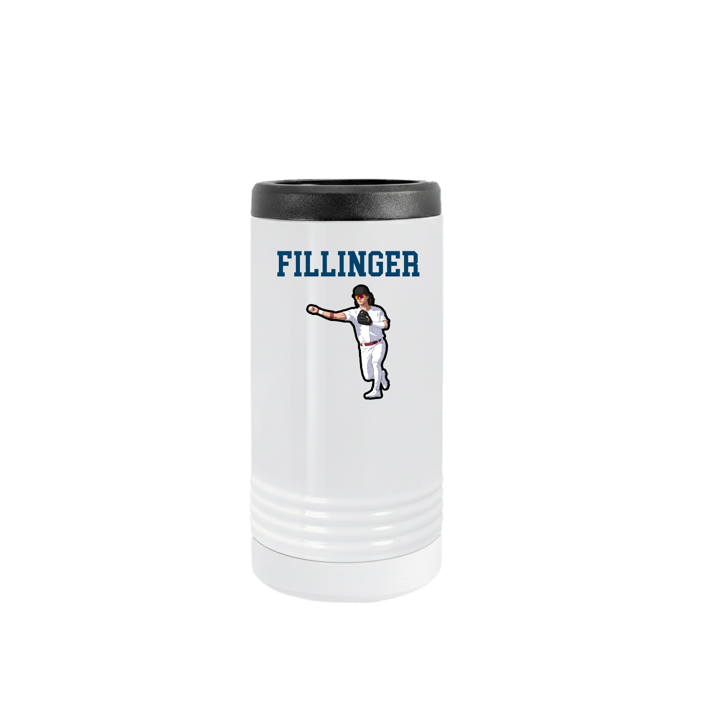 Slim Beverage Holder — Shirsey in White
