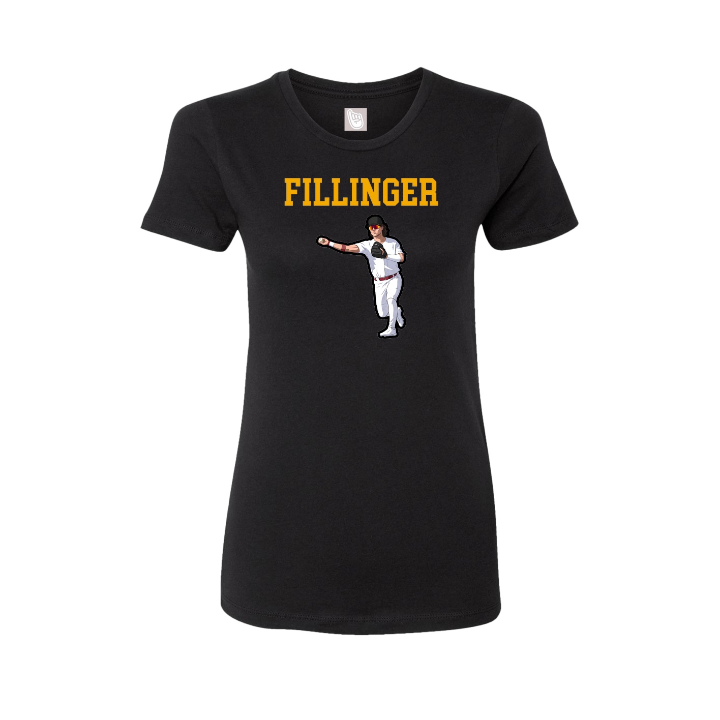 Fitted Women's Tee — Shirsey in Black