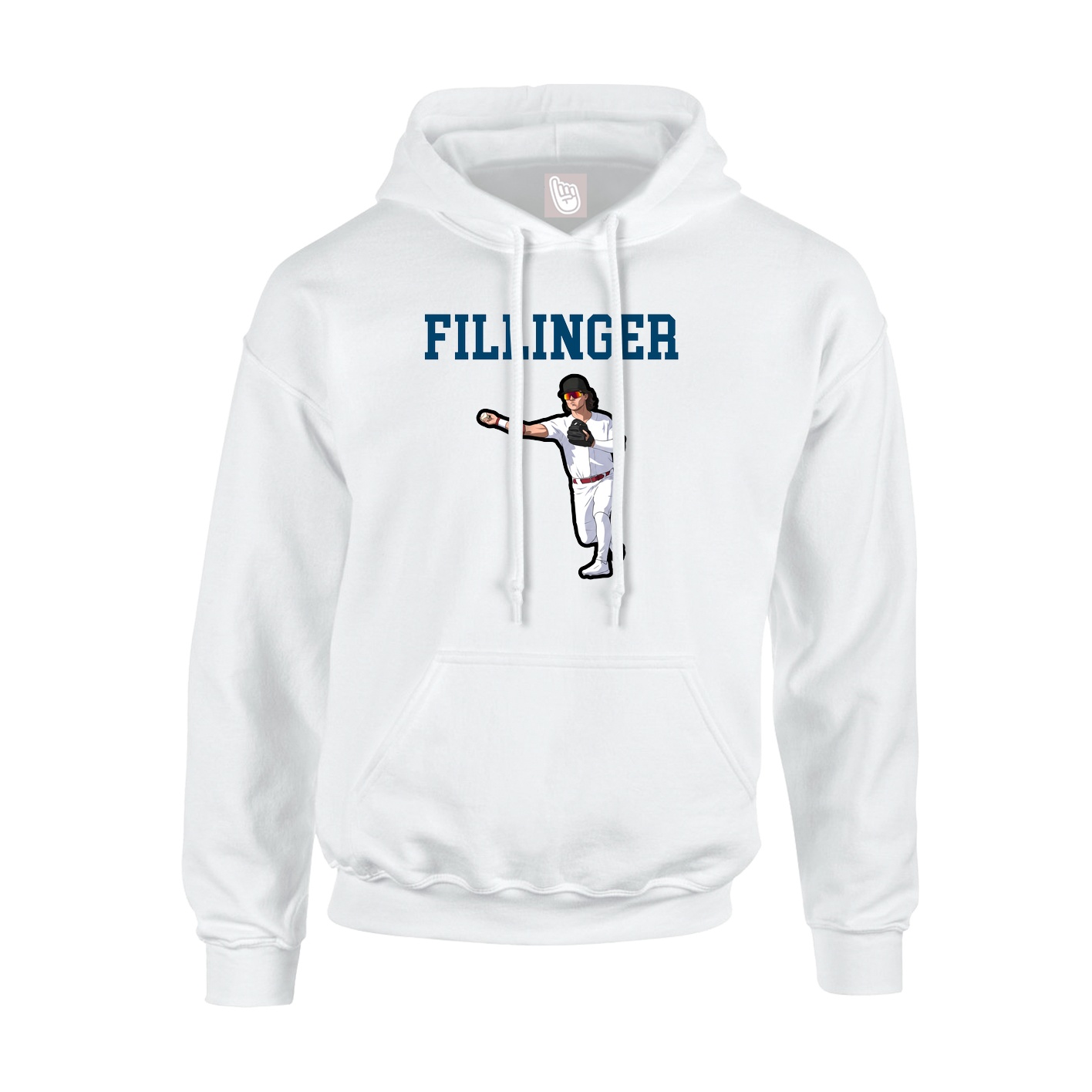 Youth Hoodie — Shirsey in White