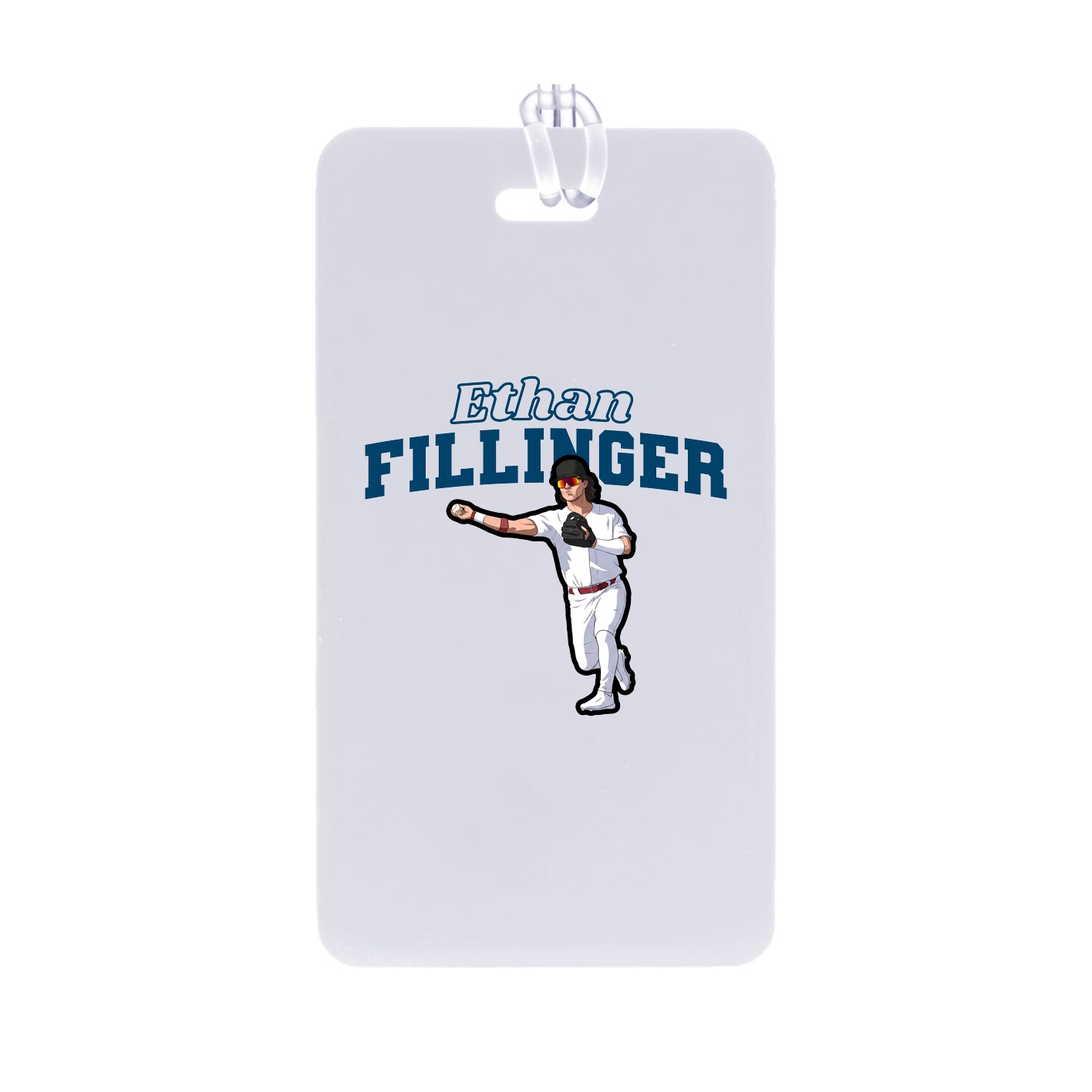 Bag Tag — Name Arch in Classic