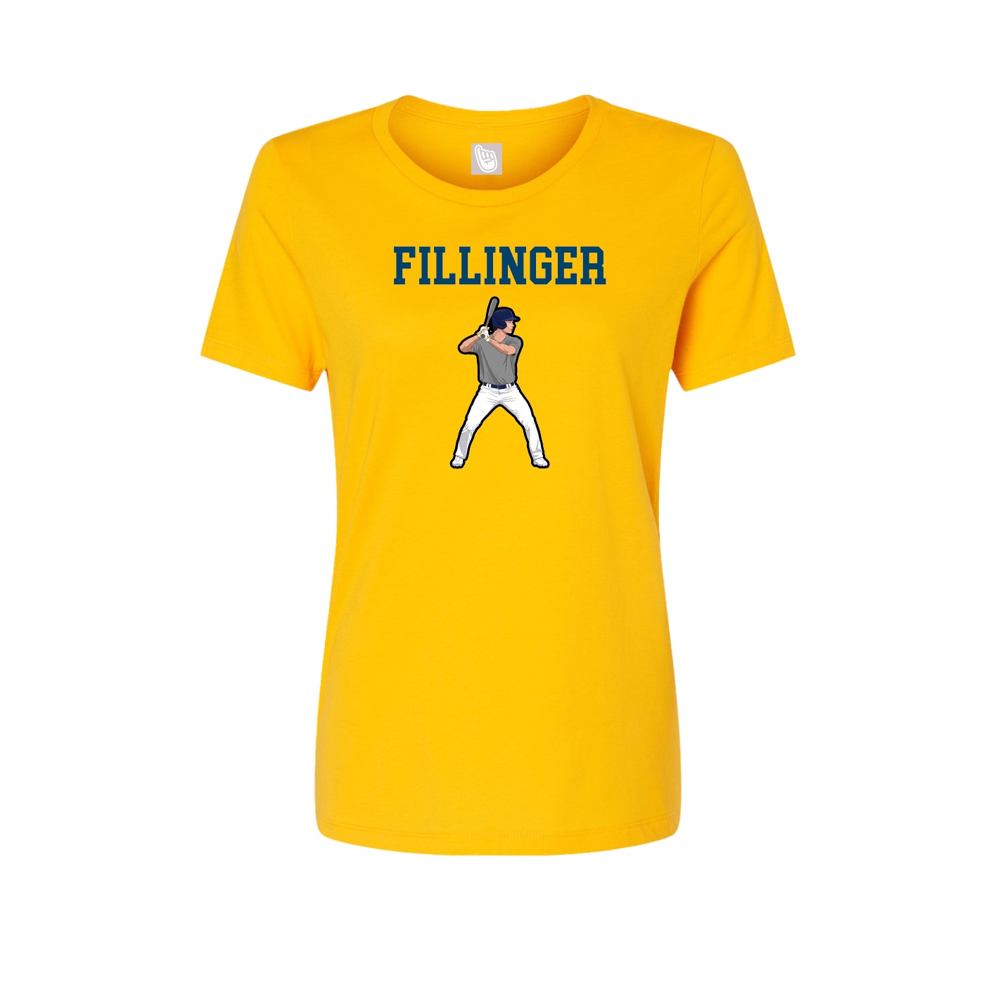 Fitted Women's Tee — Shirsey in Gold