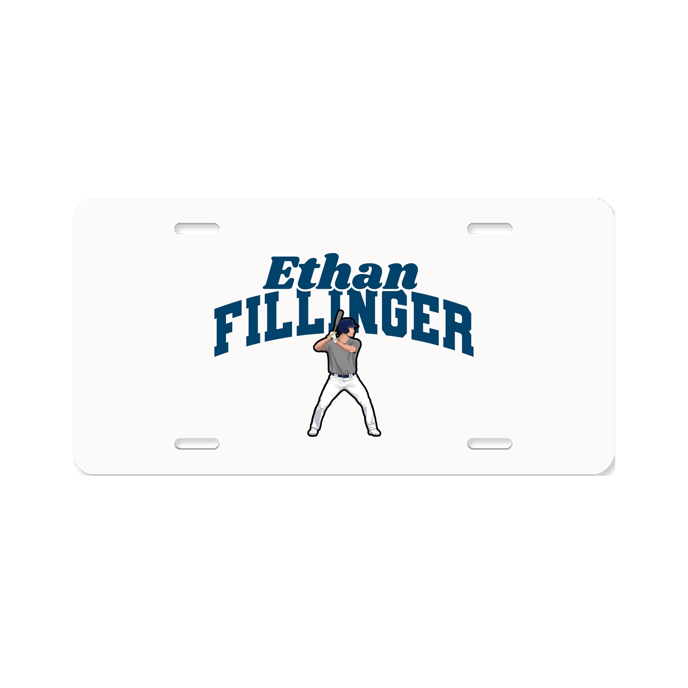 License Plate — Signature Arch in Classic