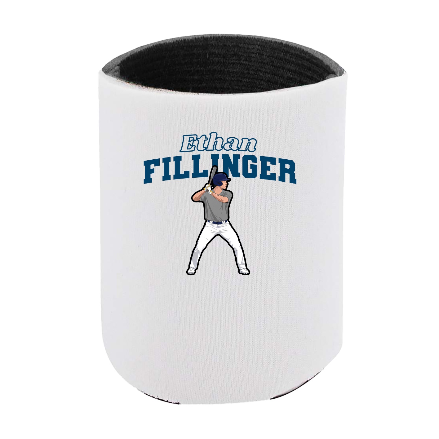 Can Holder — Name Arch in White