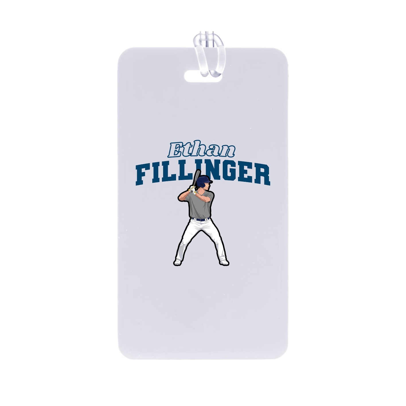 Bag Tag — Name Arch in Classic