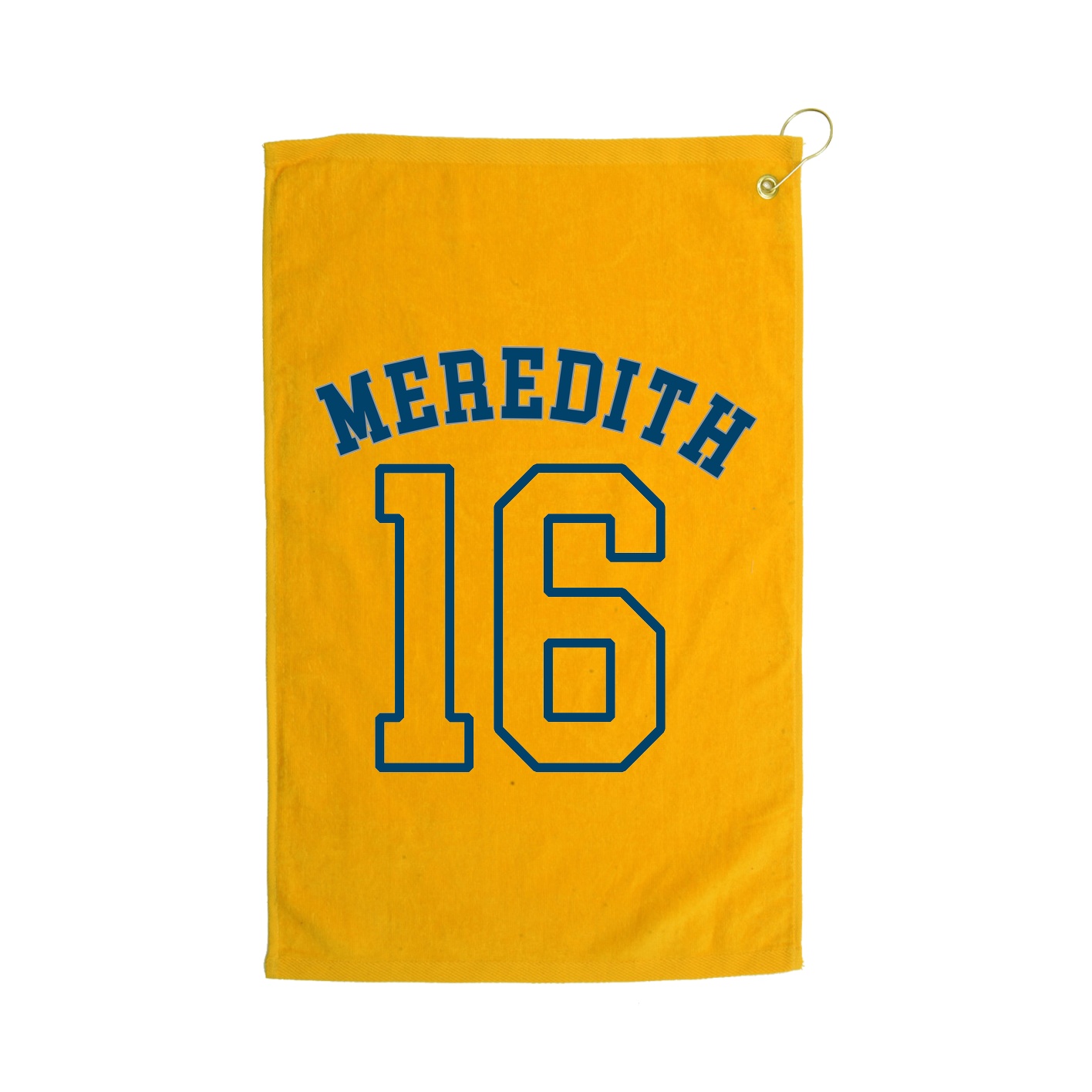 Golf Towel — Shirsey Arch in Gold