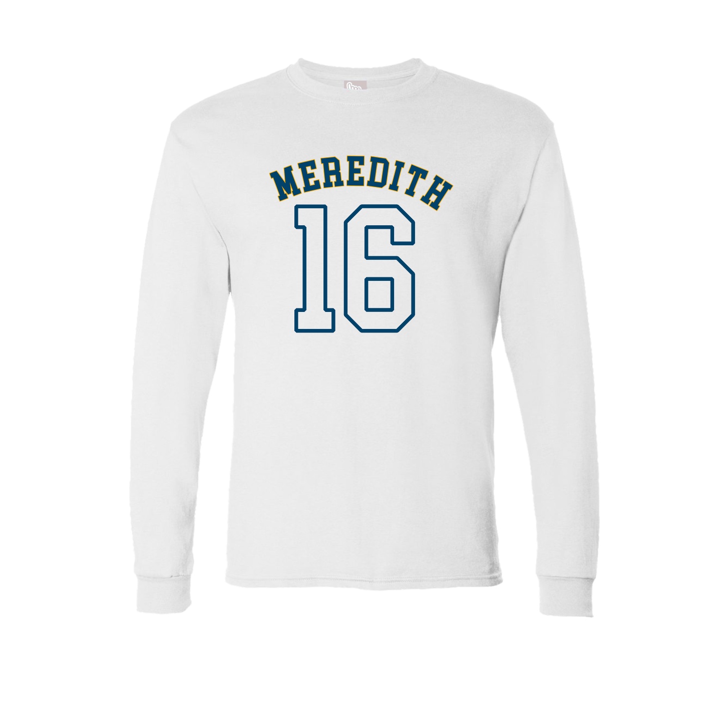 Long Sleeve Tee — Shirsey Arch in White