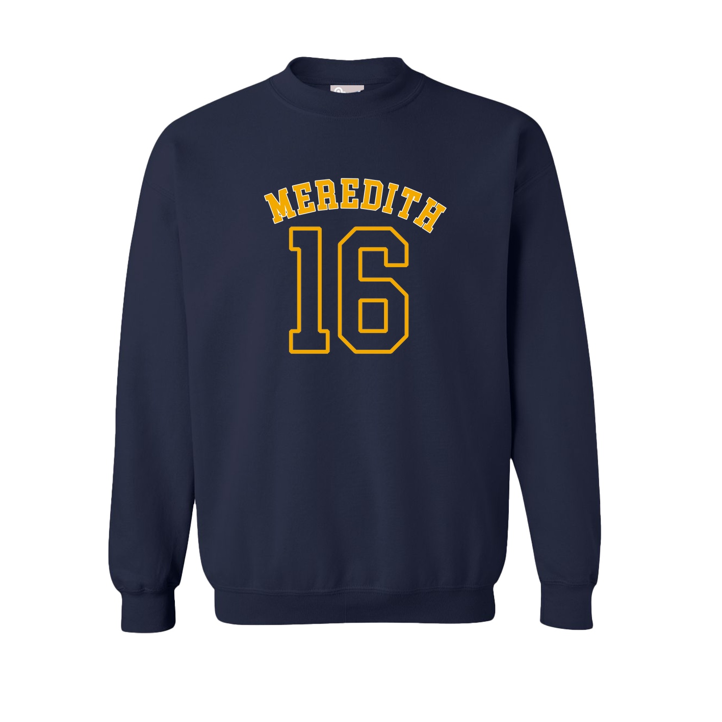 Fleece Crew — Shirsey Arch in Navy