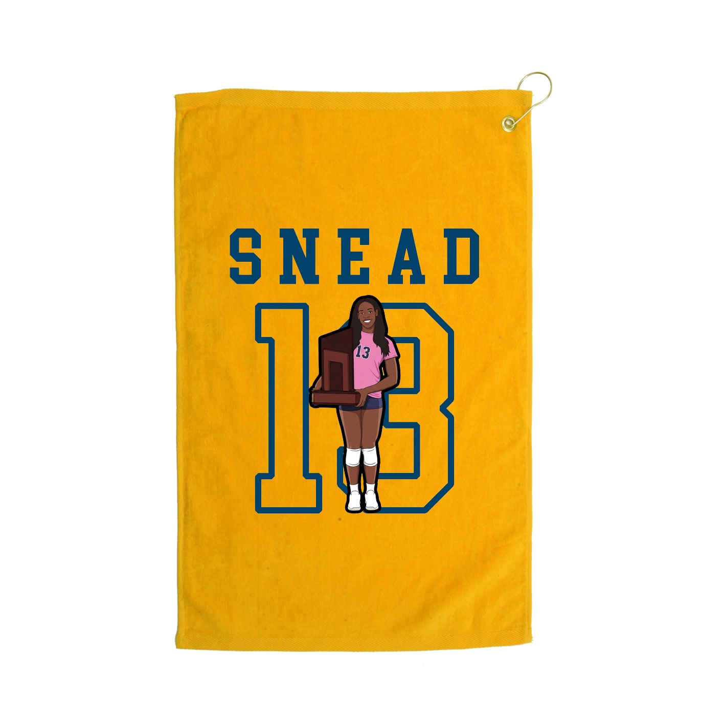 Golf Towel — Shirsey in Gold