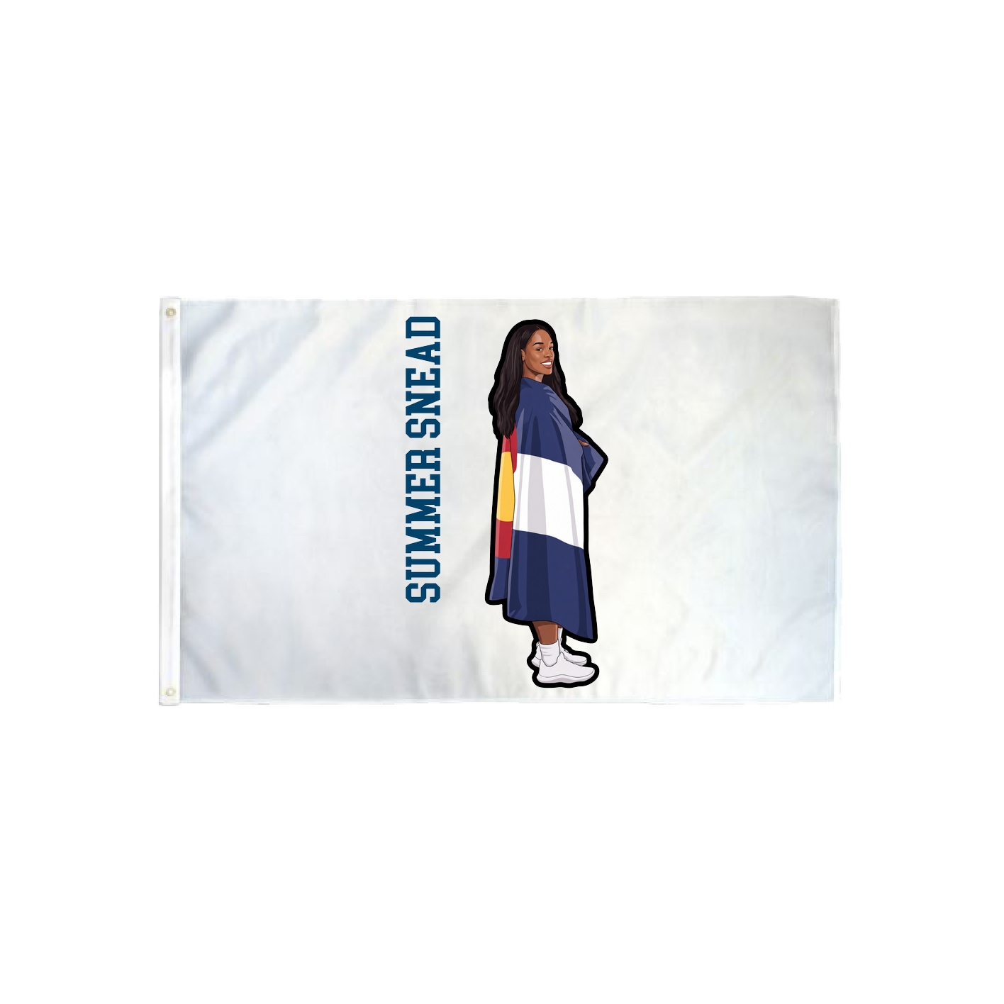 3x5 Flag — Name Vertical in Classic