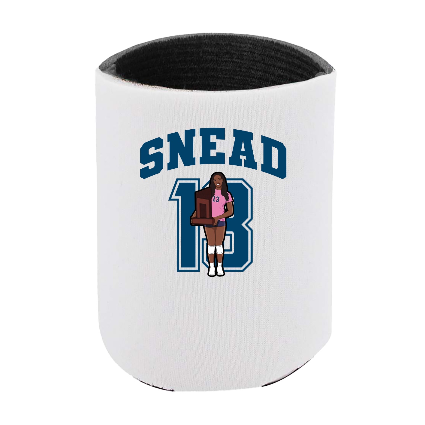 Can Holder — Number in White
