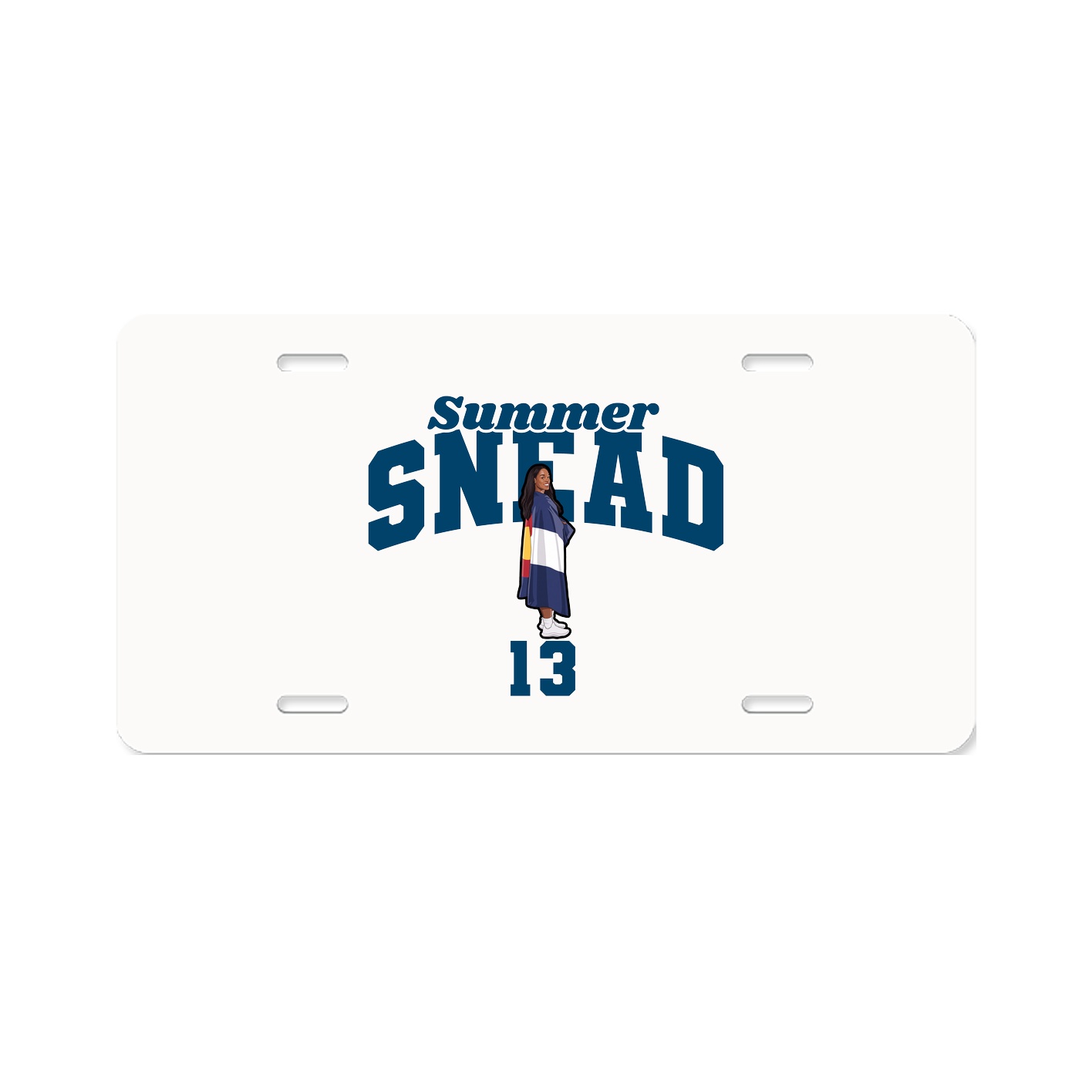 License Plate — Signature Arch in Classic